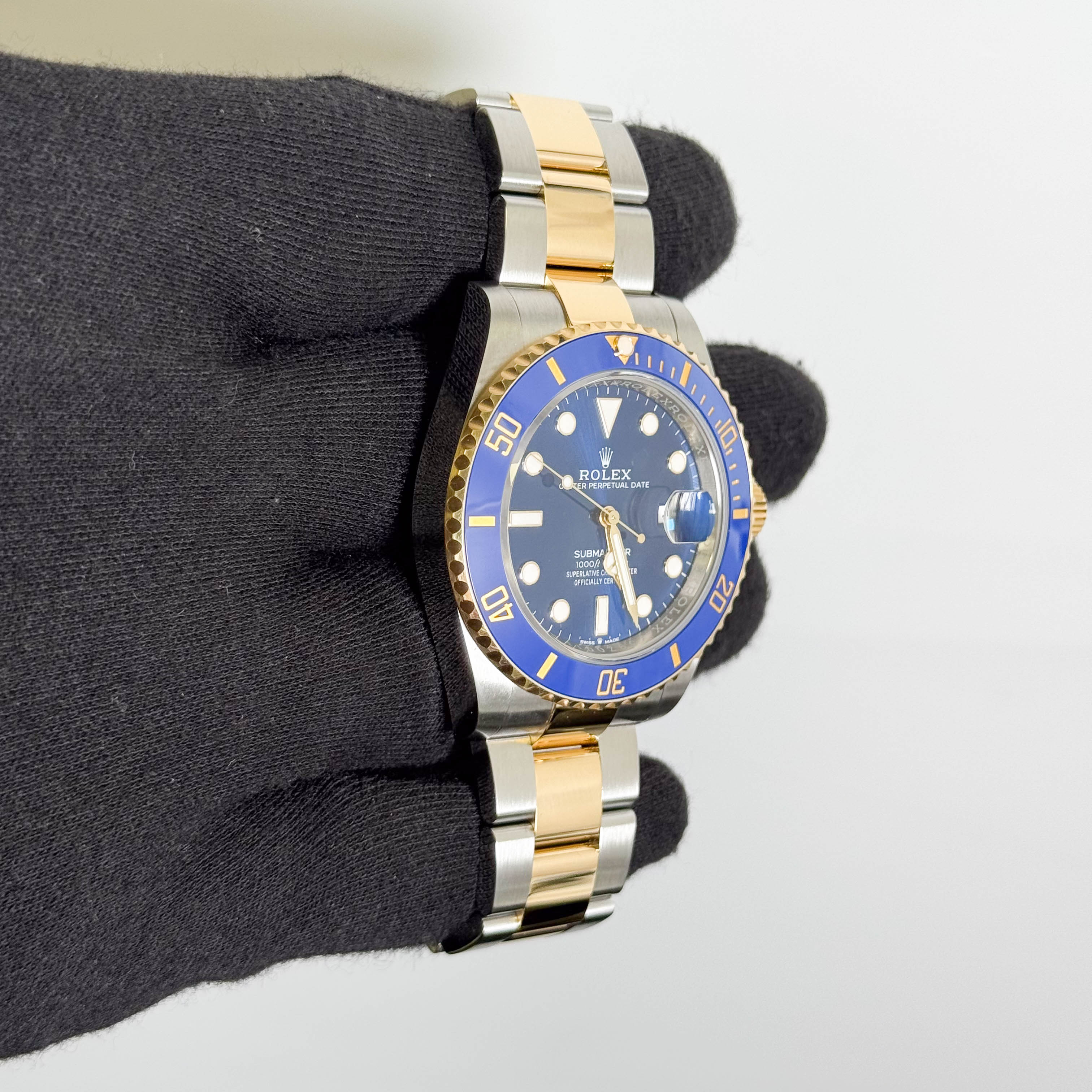 Rolex Submariner 40mm Blue Dial Watch Ref# 116613LB