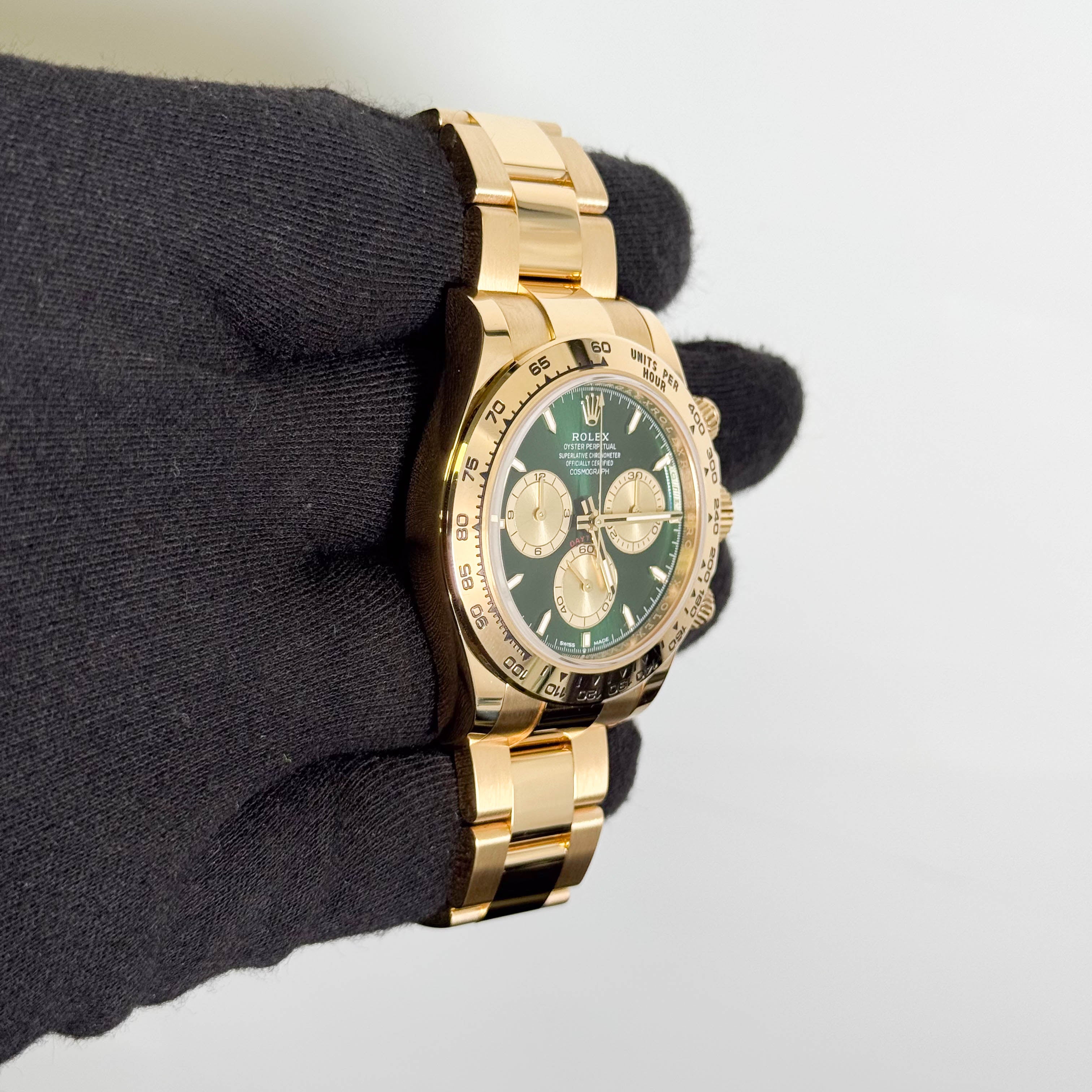 Rolex Daytona 40mm Green Dial Watch Ref# 126508