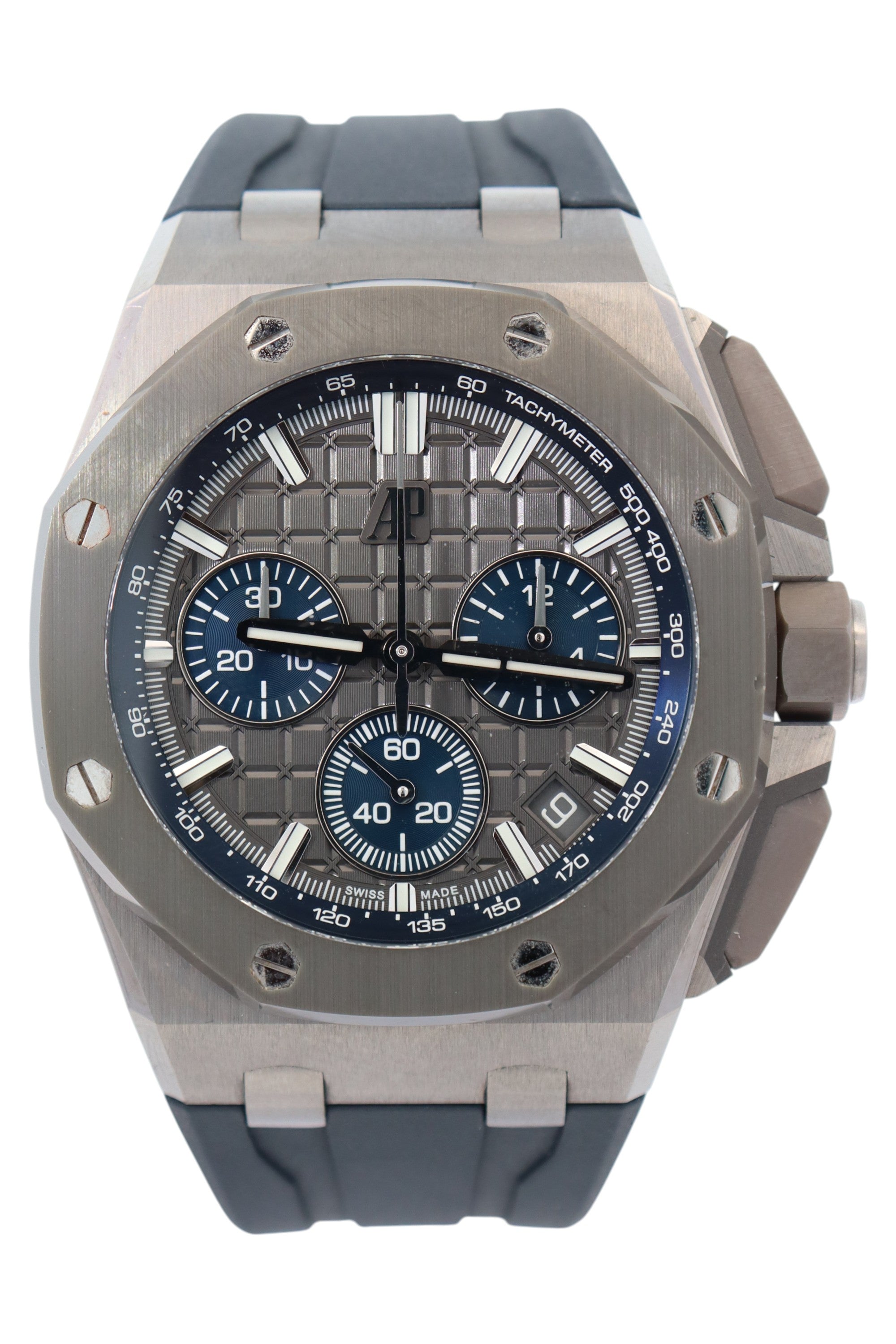 Audemars Piguet Royal Oak 43mm Grey Dial Watch Ref# 26420IO.OO.A009CA.01 - Happy Jewelers Fine Jewelry Lifetime Warranty