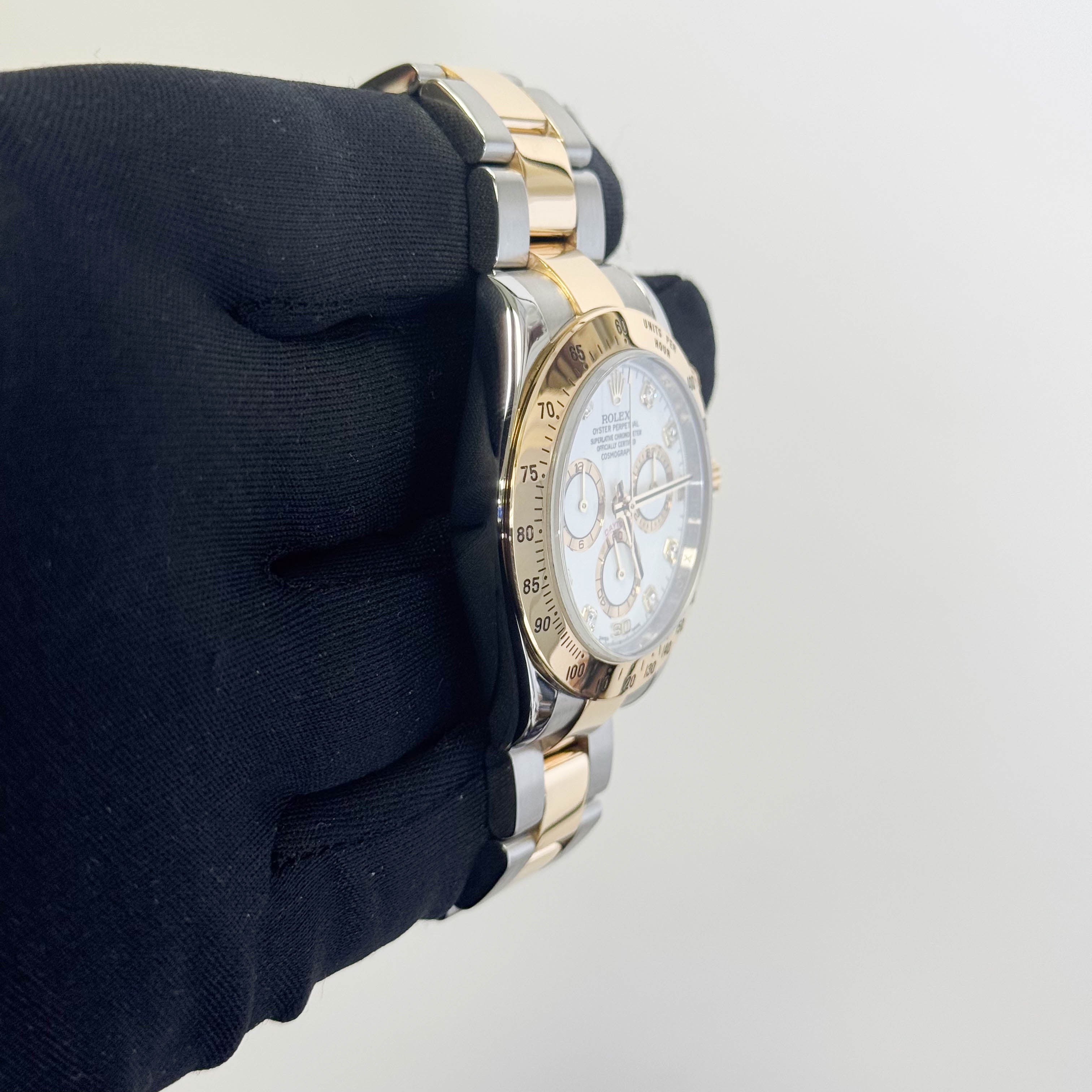 Rolex Daytona 40mm White Dial Watch Ref# 116523