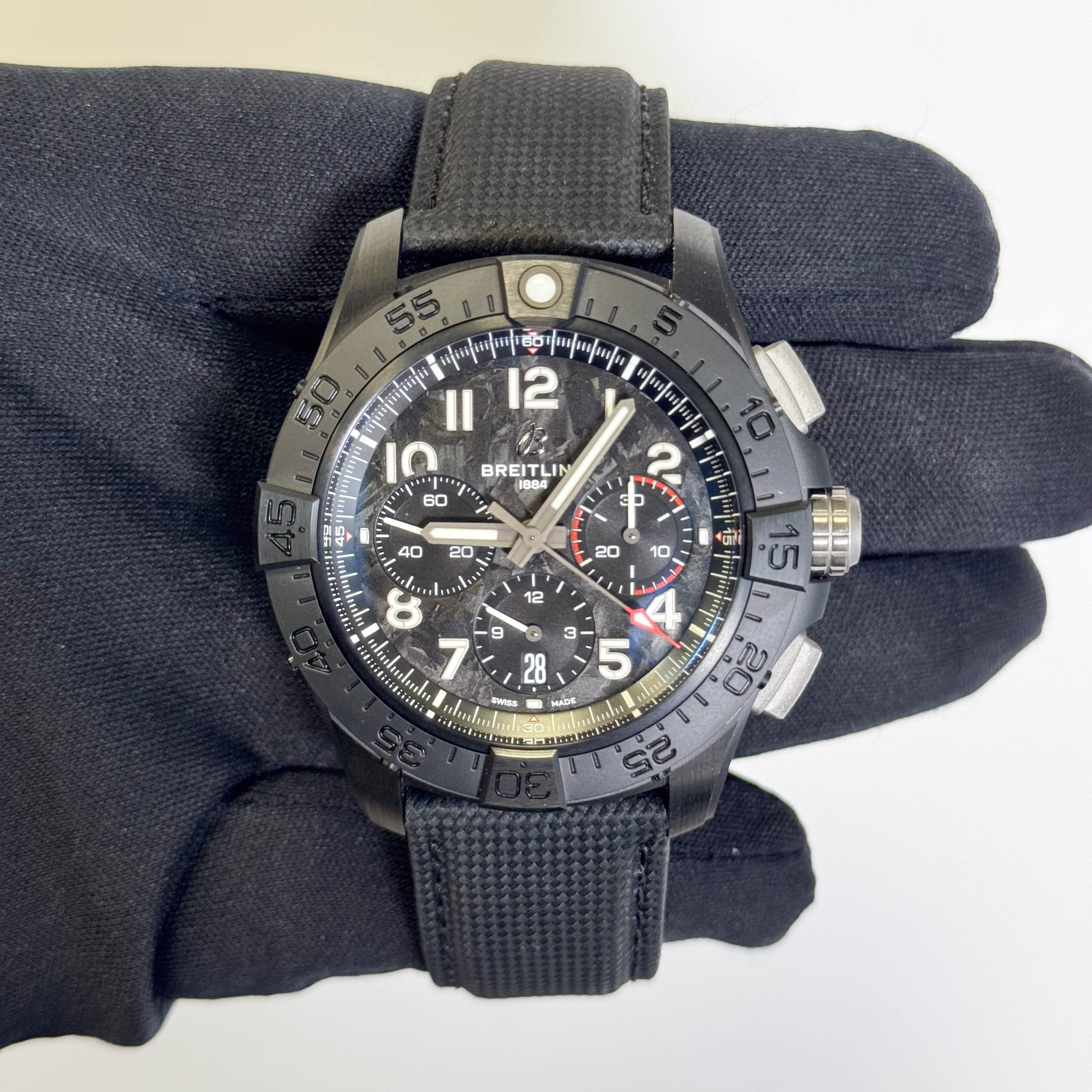 Breitling Avenger B01 44mm Black Dial Watch Ref# SB0147101B1X1 - Happy Jewelers Fine Jewelry Lifetime Warranty