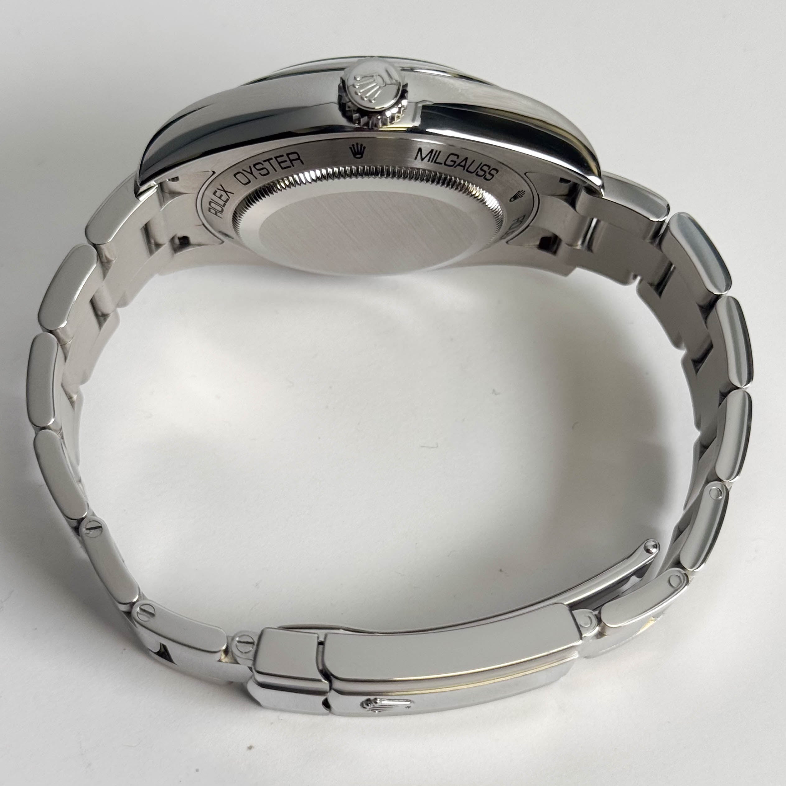 Rolex Milgauss 40mm Black Dial Watch Ref# 116400V