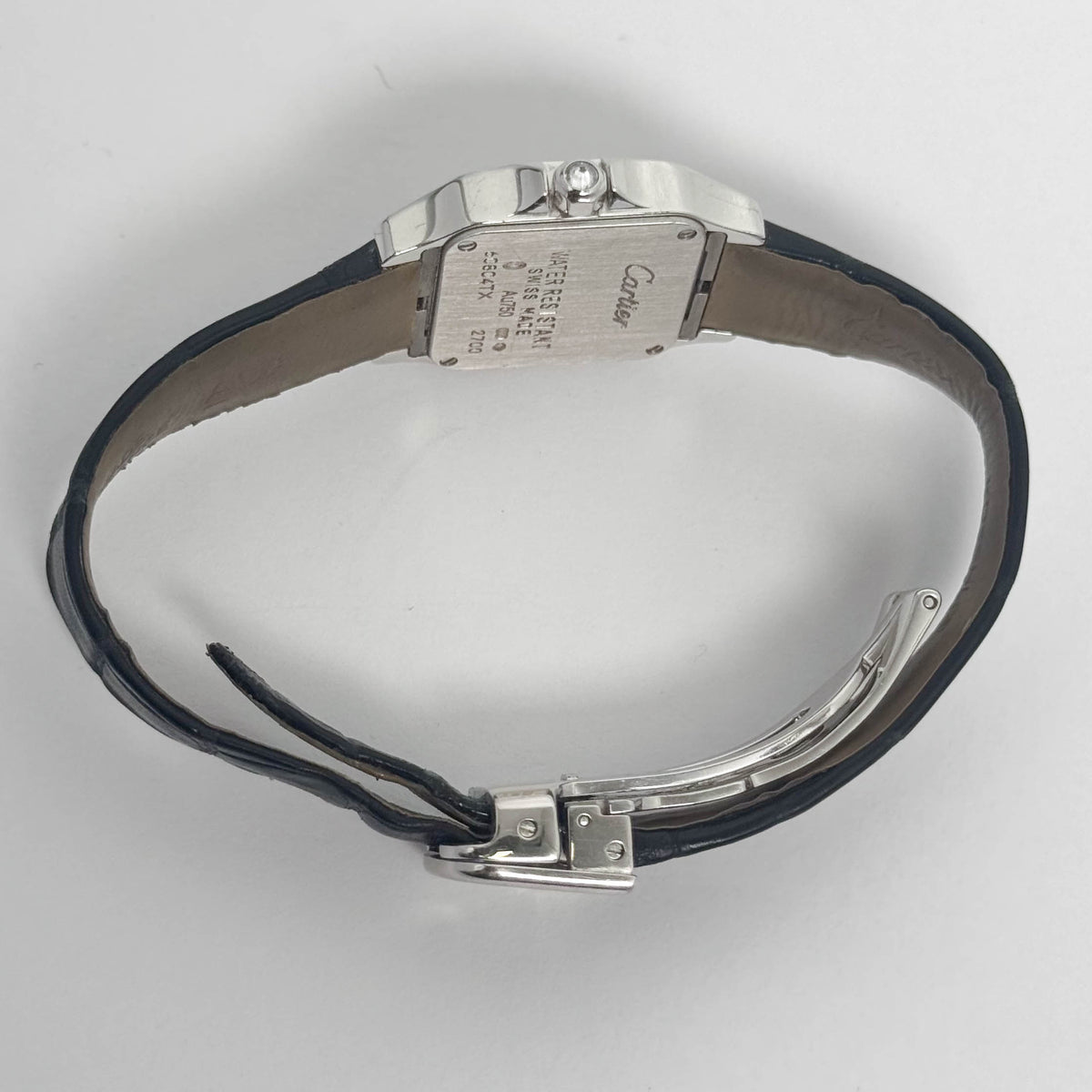 Cartier Demoiselle 28mm White Dial Watch Ref# WF902007