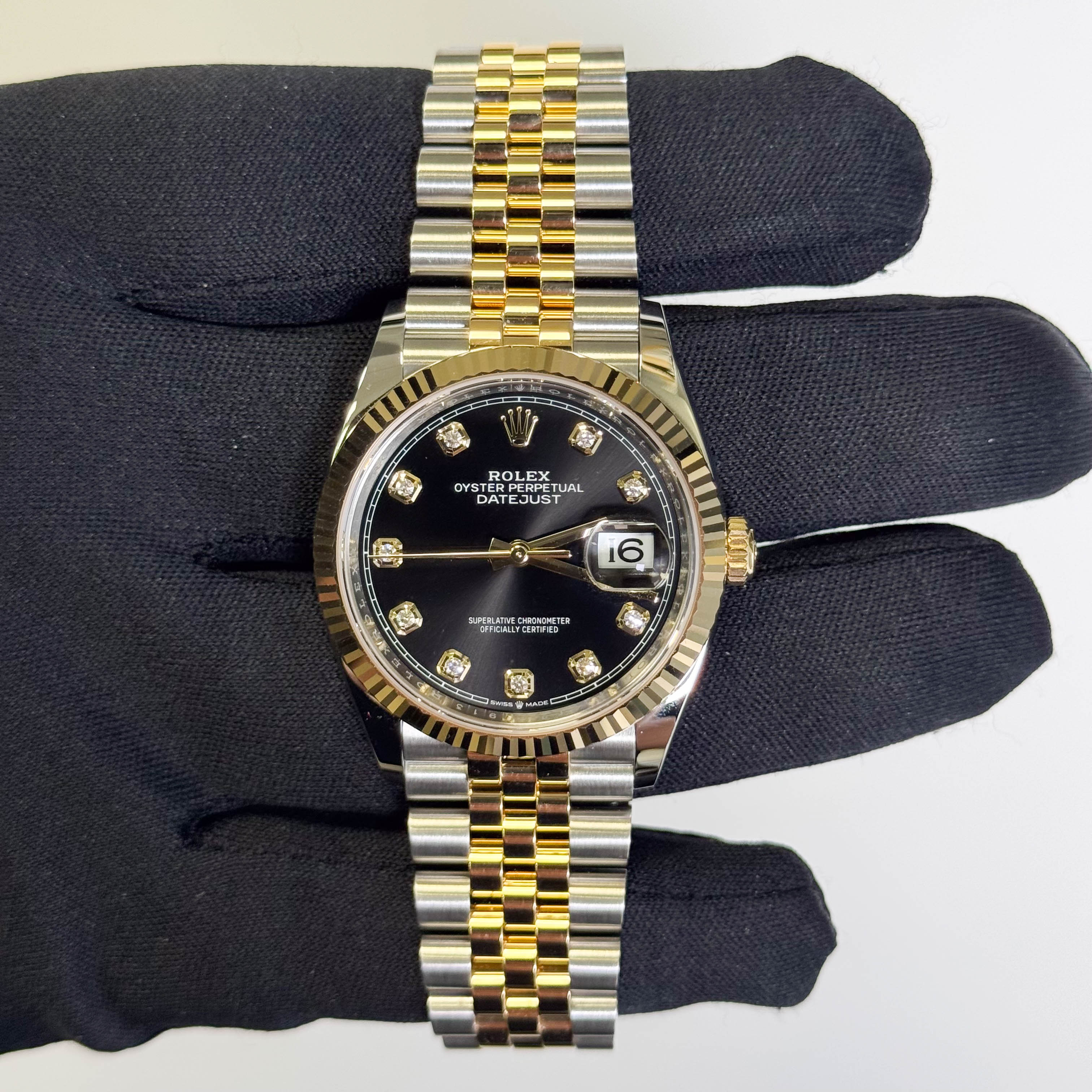 Rolex Datejust 36mm Black Dial Watch Ref# 126233 - Happy Jewelers Fine Jewelry Lifetime Warranty