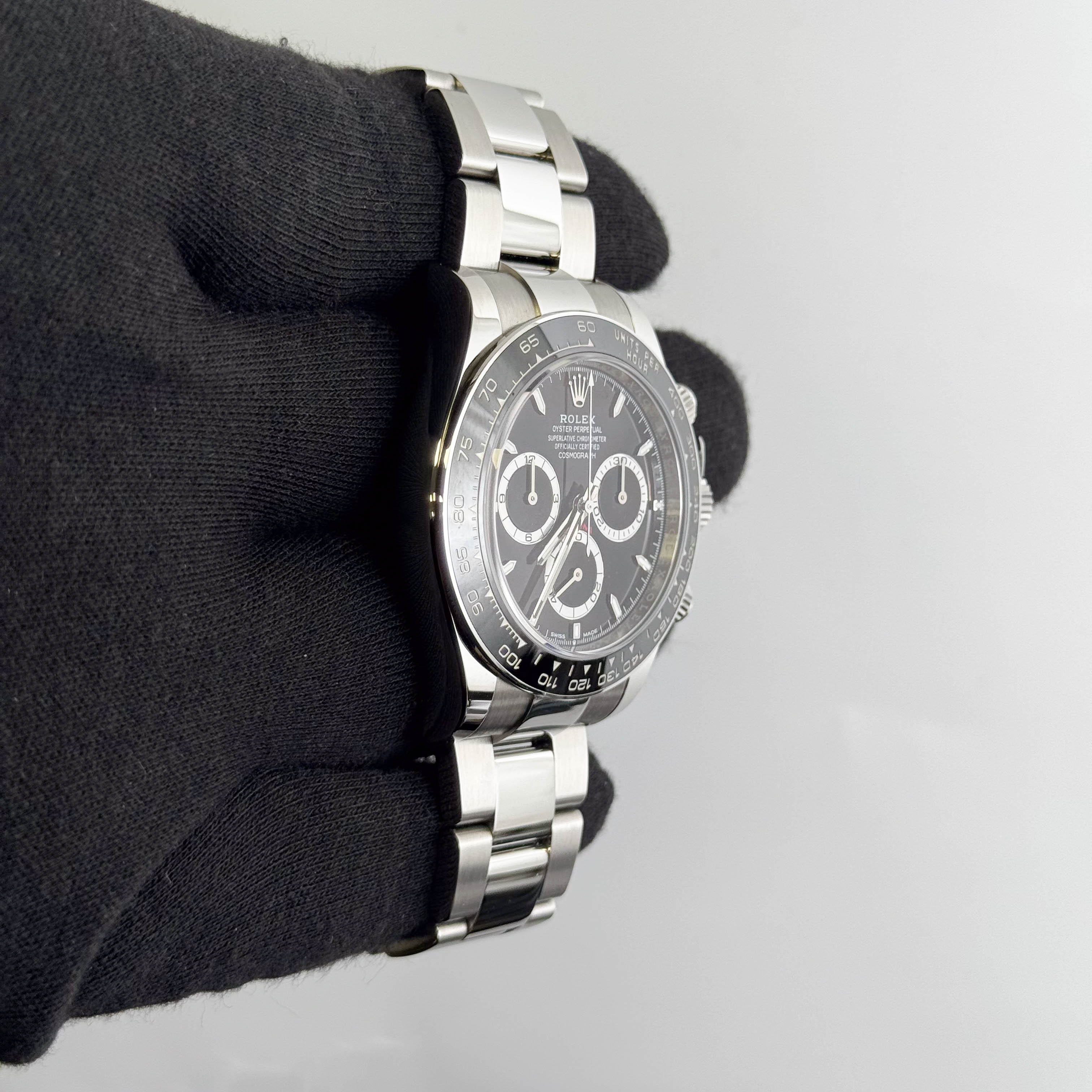 Rolex Daytona 40mm Black Dial Watch Ref# 126500LN