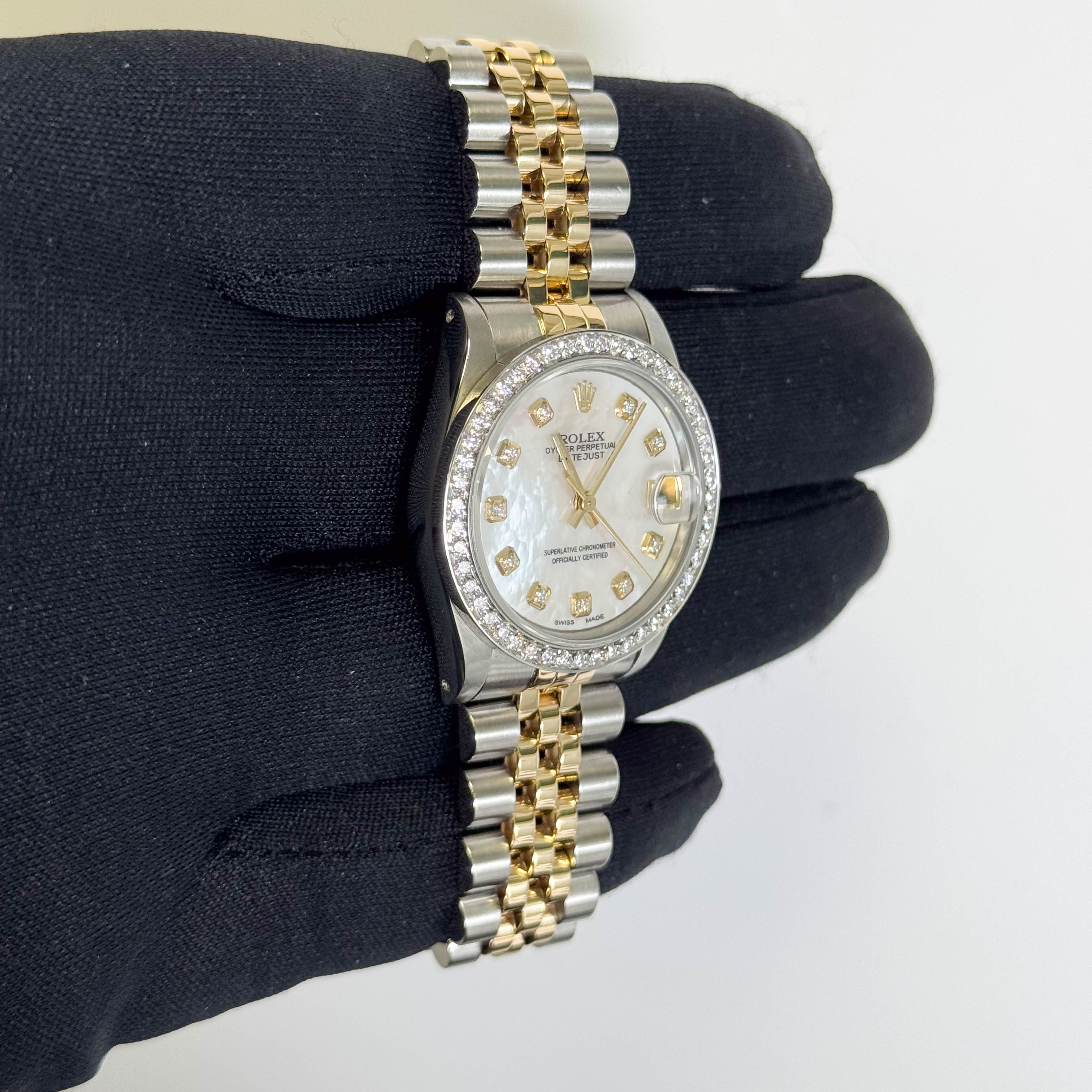 Rolex Datejust 31mm MOP Dial Watch Ref# 68273 - Happy Jewelers Fine Jewelry Lifetime Warranty