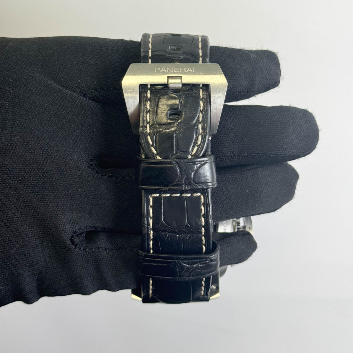 Panerai Luminor Marina 44mm Black Dial Watch Ref# PAM00312 - Happy Jewelers Fine Jewelry Lifetime Warranty