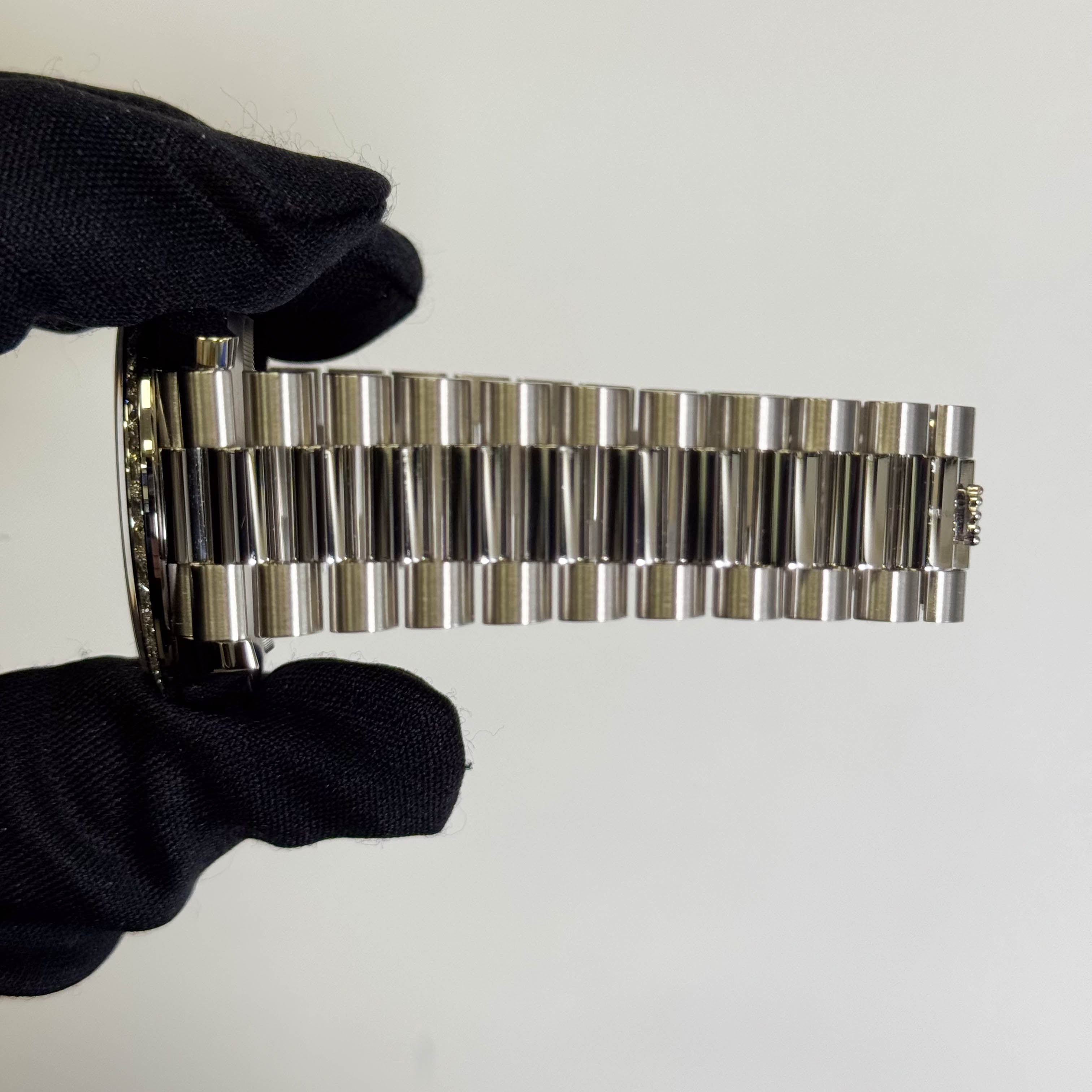 Rolex Day-Date 40mm Ice Blue Dial Watch Ref# 228396TBR