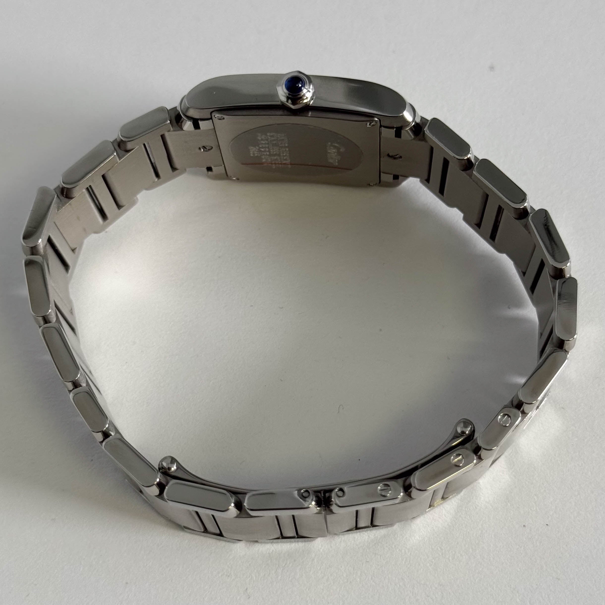 Cartier Tank 25mm White Dial Watch Ref# W51011Q3