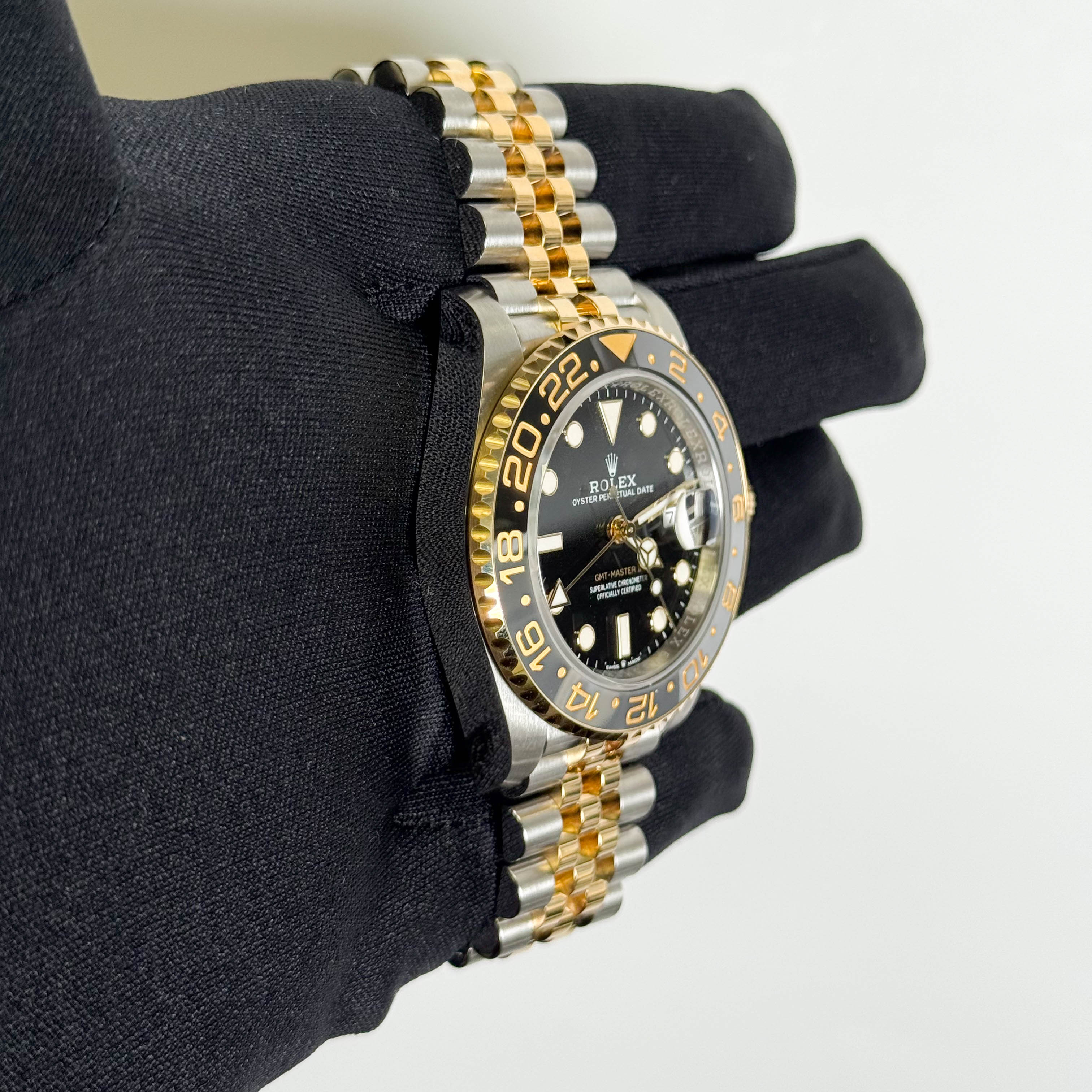 Rolex GMT-Master II 40mm Black Dial Watch Ref# 126713GRNR - Happy Jewelers Fine Jewelry Lifetime Warranty