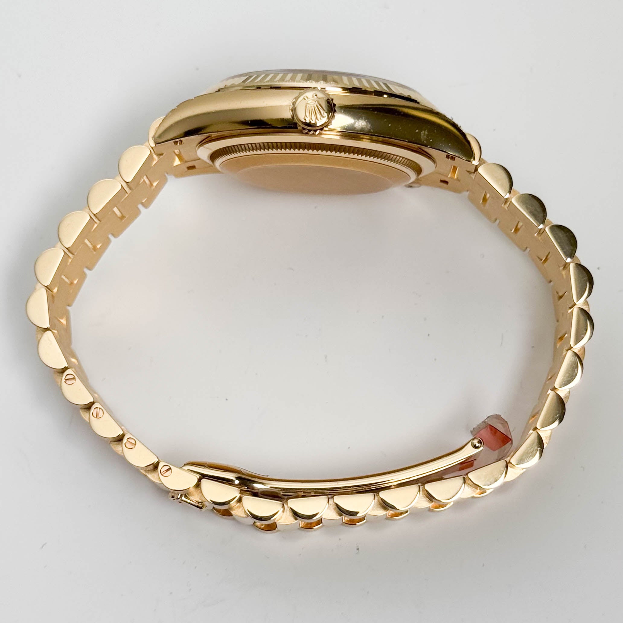 Rolex Day-Date 36mm Green Dial Watch Ref# 128238