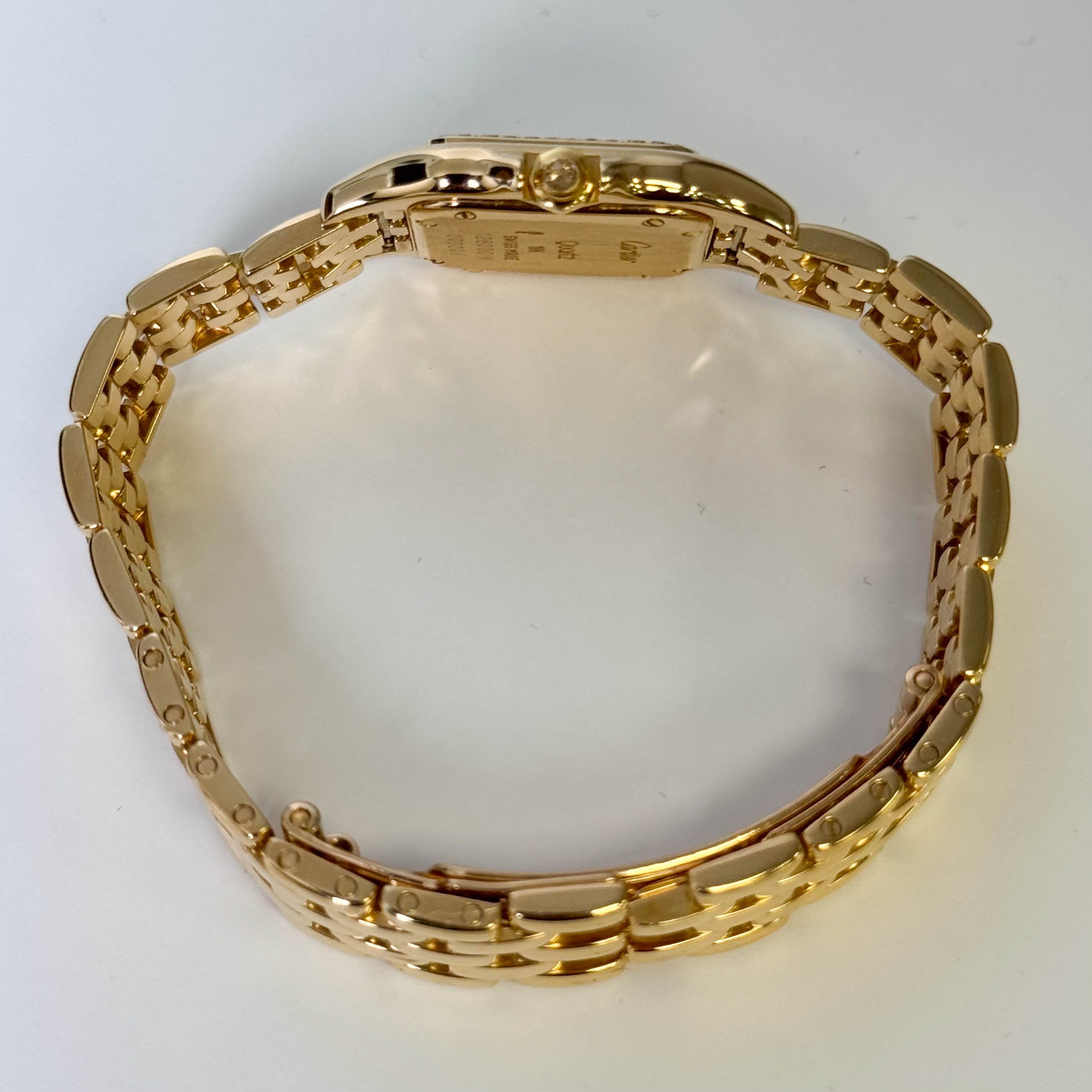 Cartier Panthere 22mm White Dial Watch Ref# 128000M - Happy Jewelers Fine Jewelry Lifetime Warranty