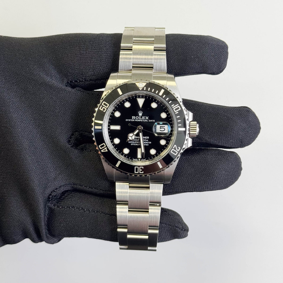 Rolex Submariner 41mm Black Dial Watch Ref# 126610LN - Happy Jewelers Fine Jewelry Lifetime Warranty