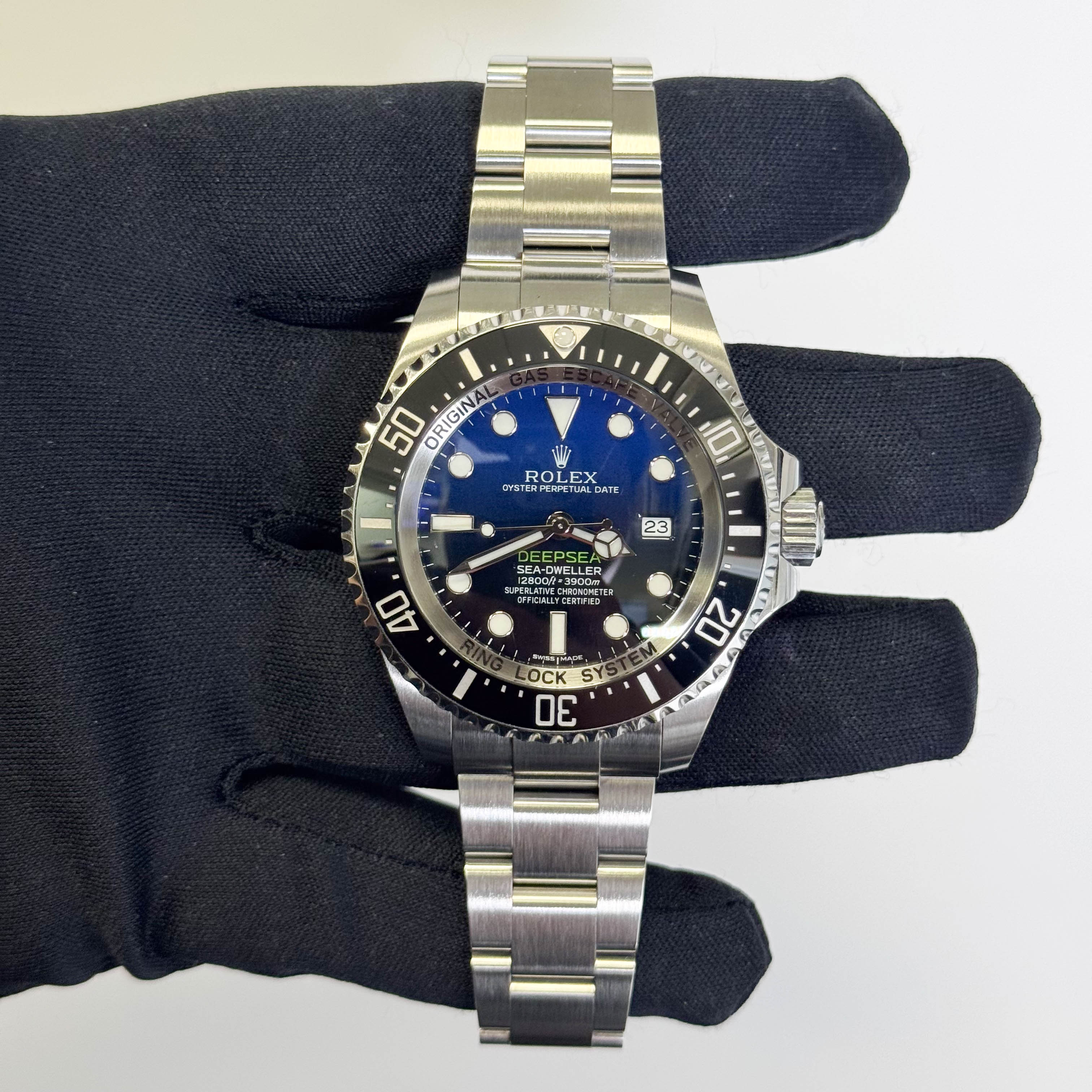 Rolex Sea-Dweller 44mm Black/Blue Dial Watch Ref# 116660