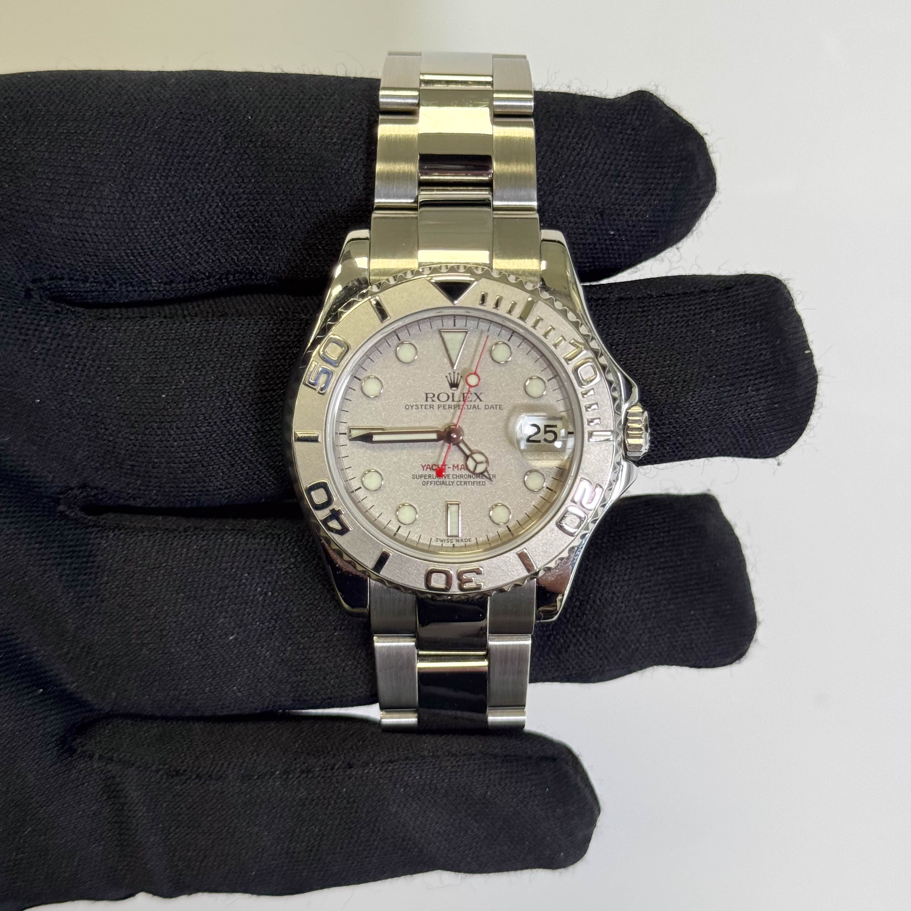 Rolex Yacht-Master 40mm Silver Dial Watch Ref# 16622