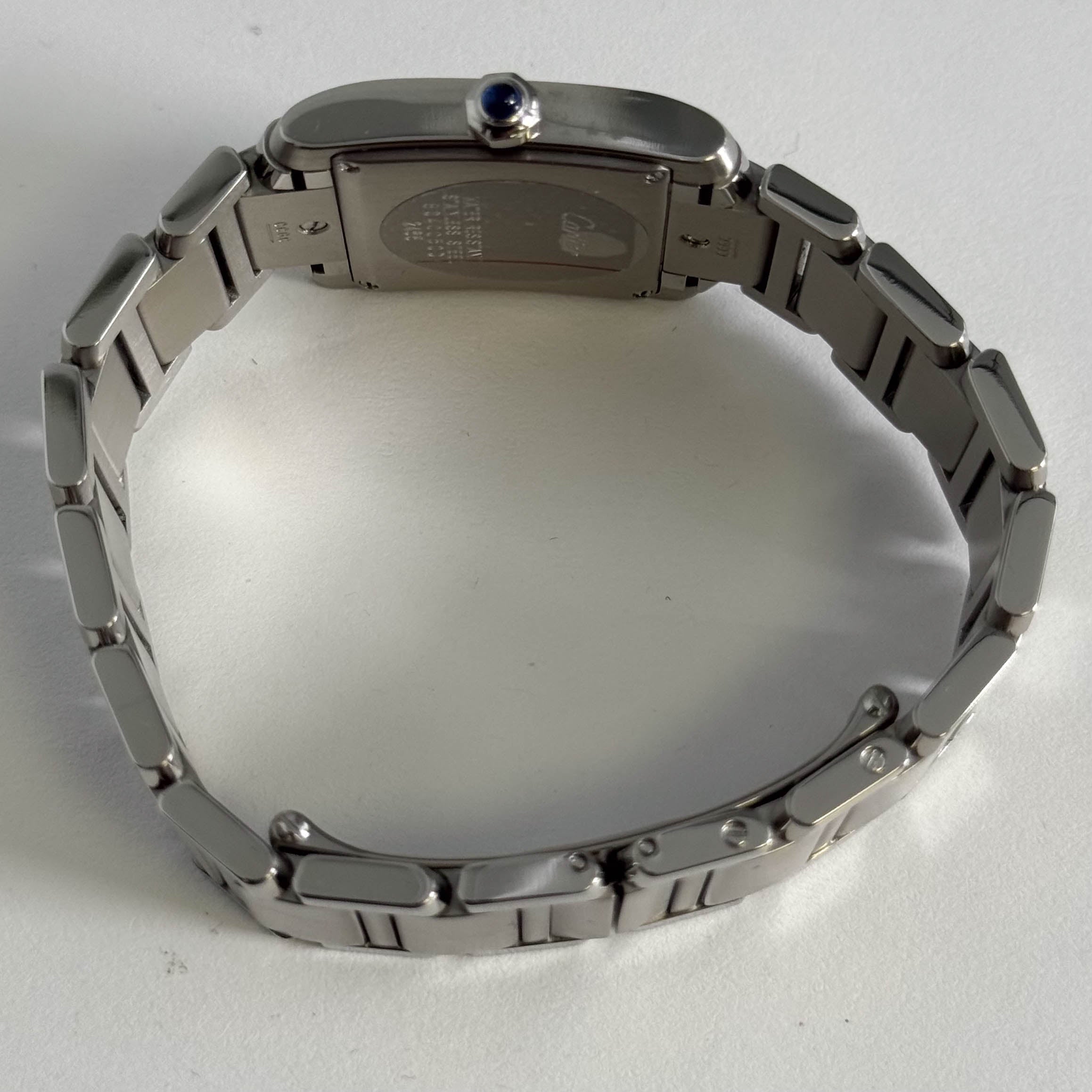 Cartier Tank 25mm White Dial Watch Ref# W51011Q3