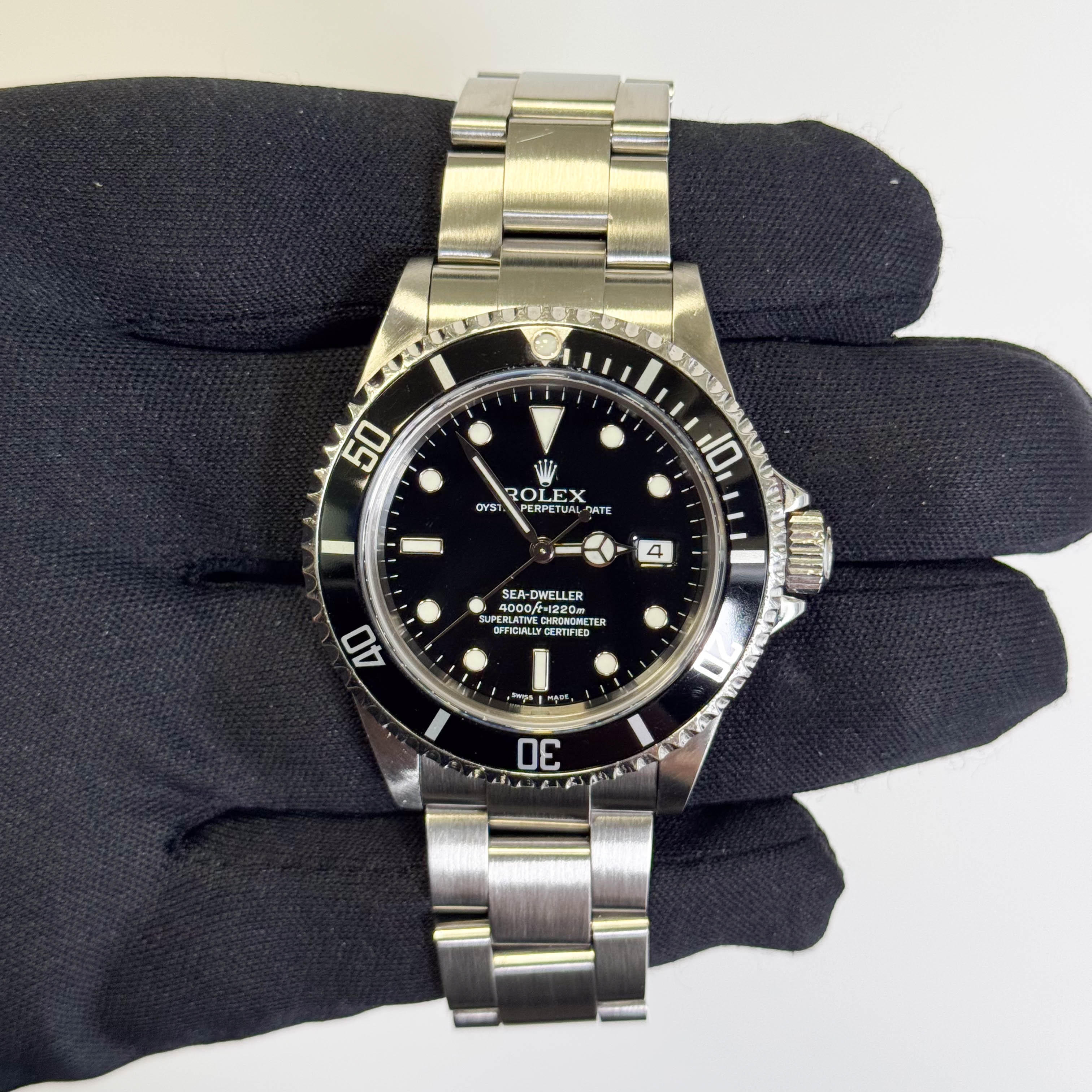 Rolex Sea-Dweller 40mm Black Dial Watch Ref# 16600 - Happy Jewelers Fine Jewelry Lifetime Warranty