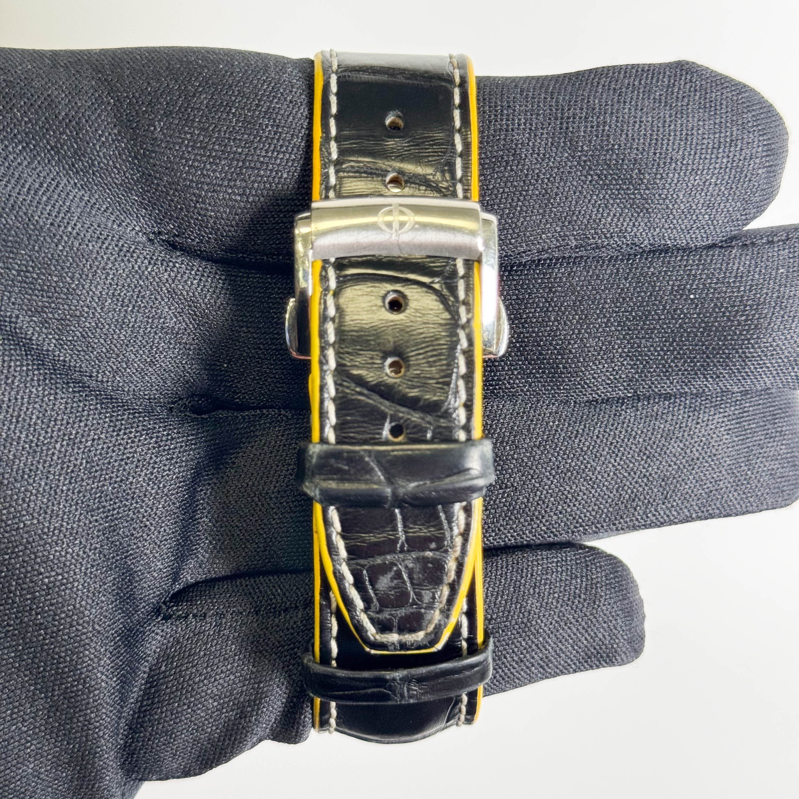 Baume & Mercier Capeland 44mm Black Dial Watch Ref# MOA10281/65798 - Happy Jewelers Fine Jewelry Lifetime Warranty