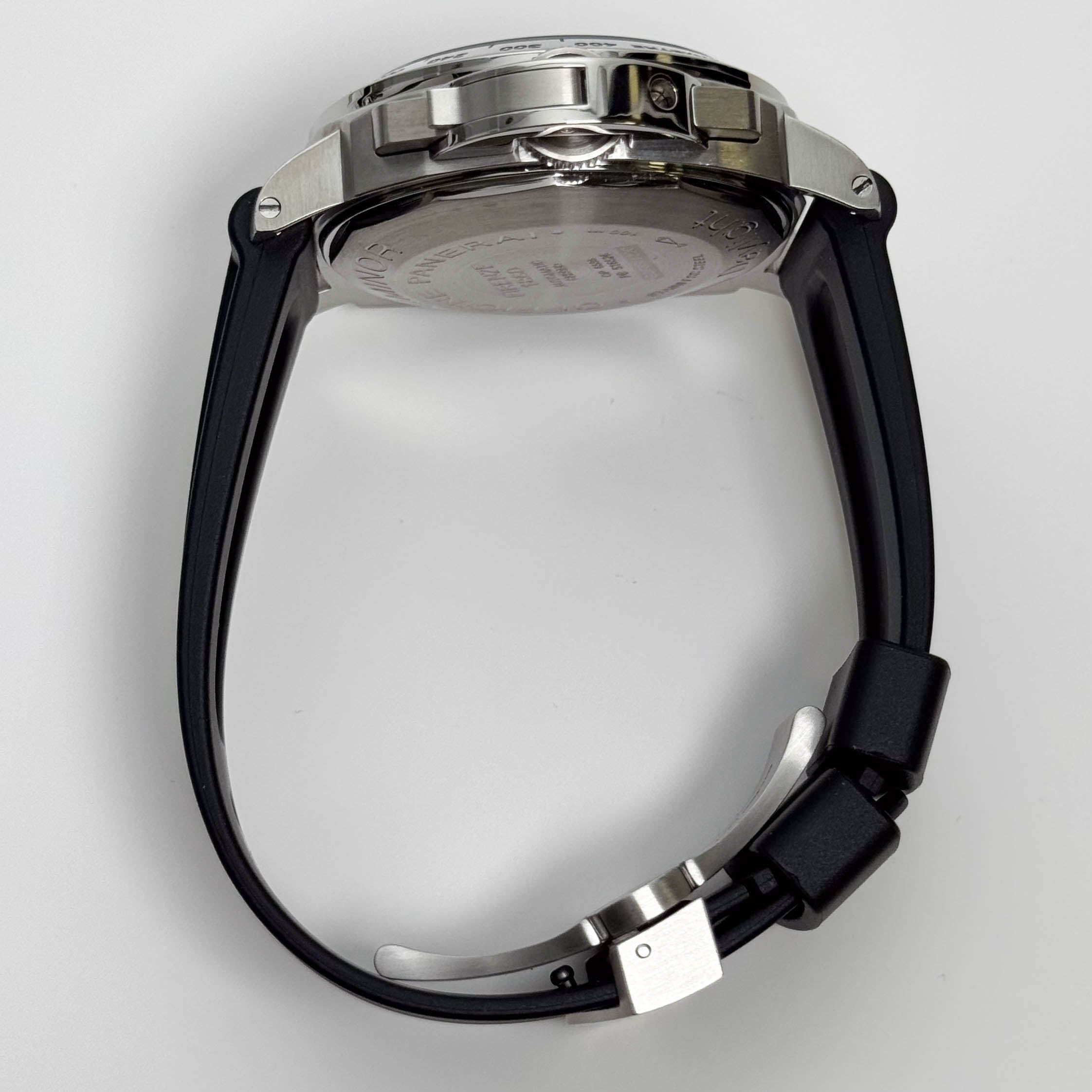 Panerai Luminor Chrono 44mm Black Dial Watch Ref# PAM00196 - Happy Jewelers Fine Jewelry Lifetime Warranty