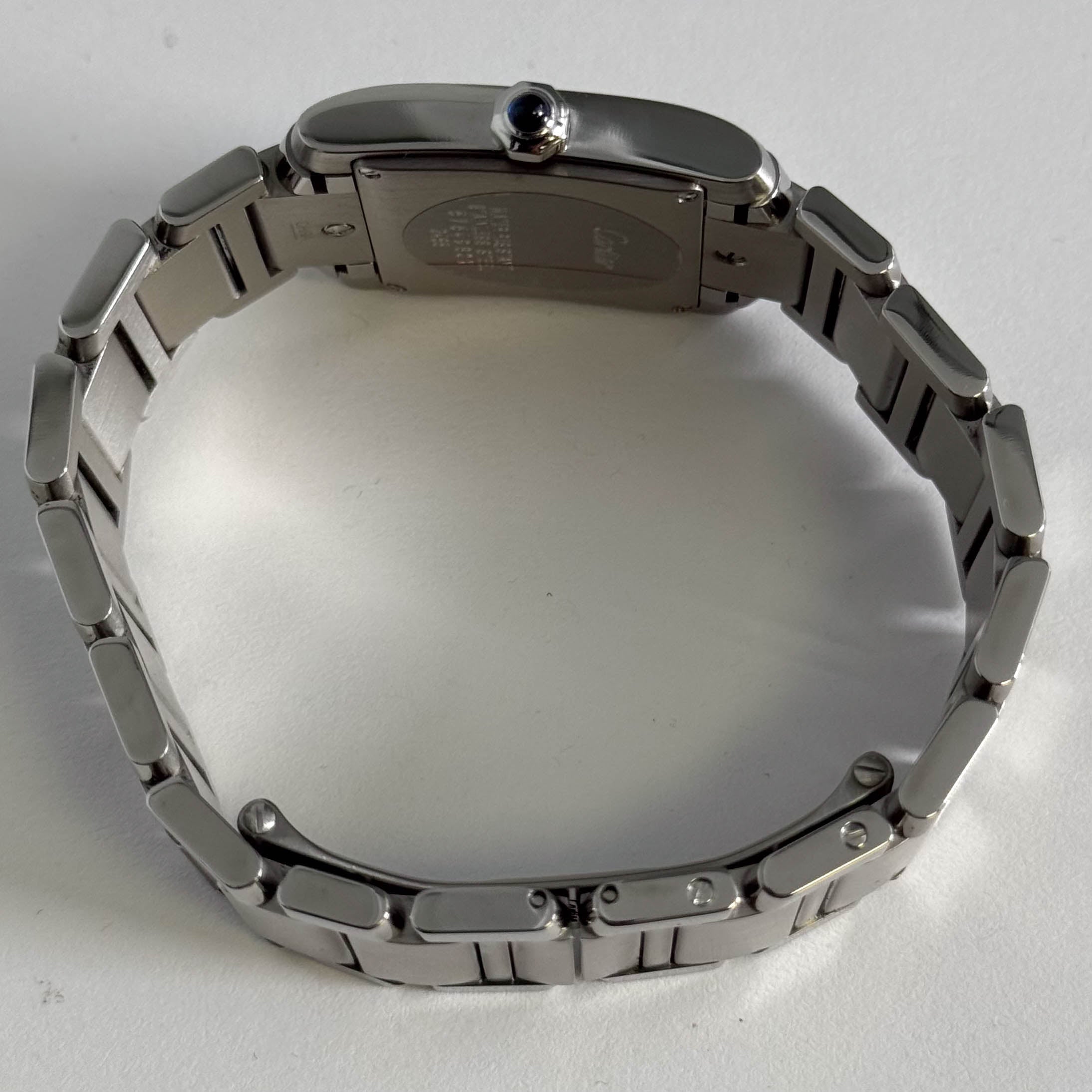 Cartier Tank 25mm White Dial Watch Ref# W51011Q3