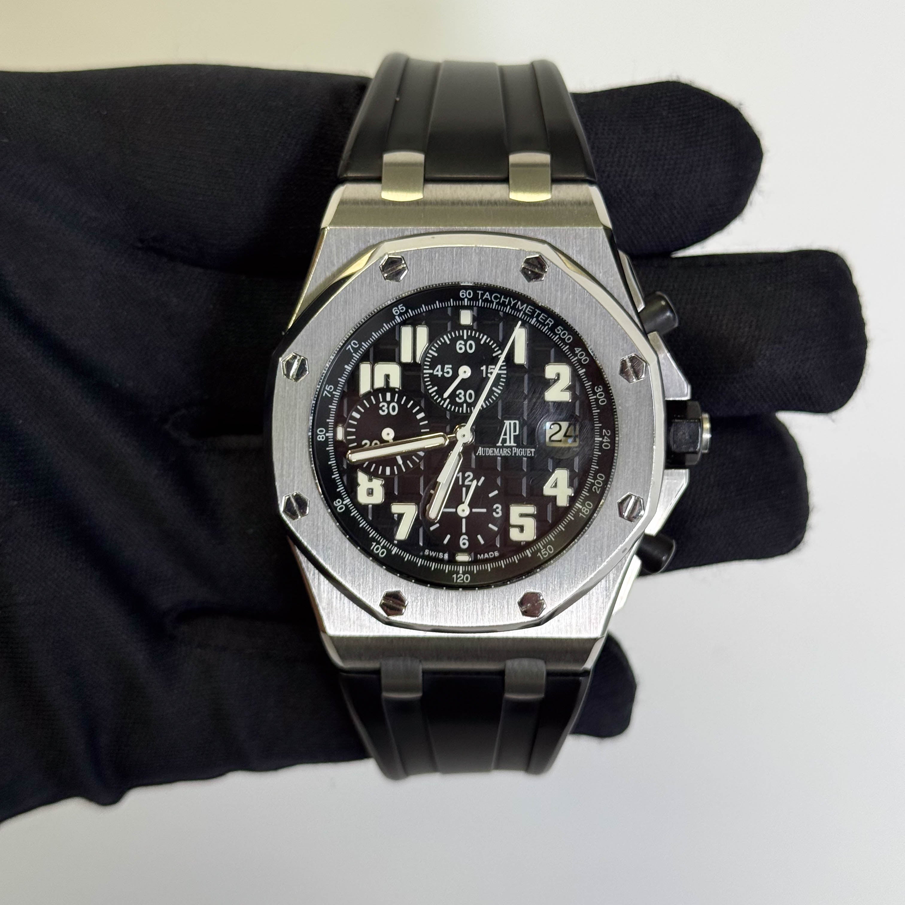 Audemars Piguet Royal Oak 42mm Black Dial Watch Ref# 26170ST.OO.D101CR.03