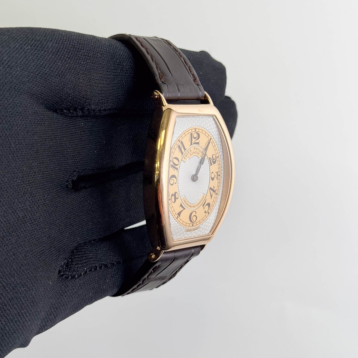 Patek Philippe Gondolo 32 x 42 mm Silver Dial Watch Ref# 5098R-001