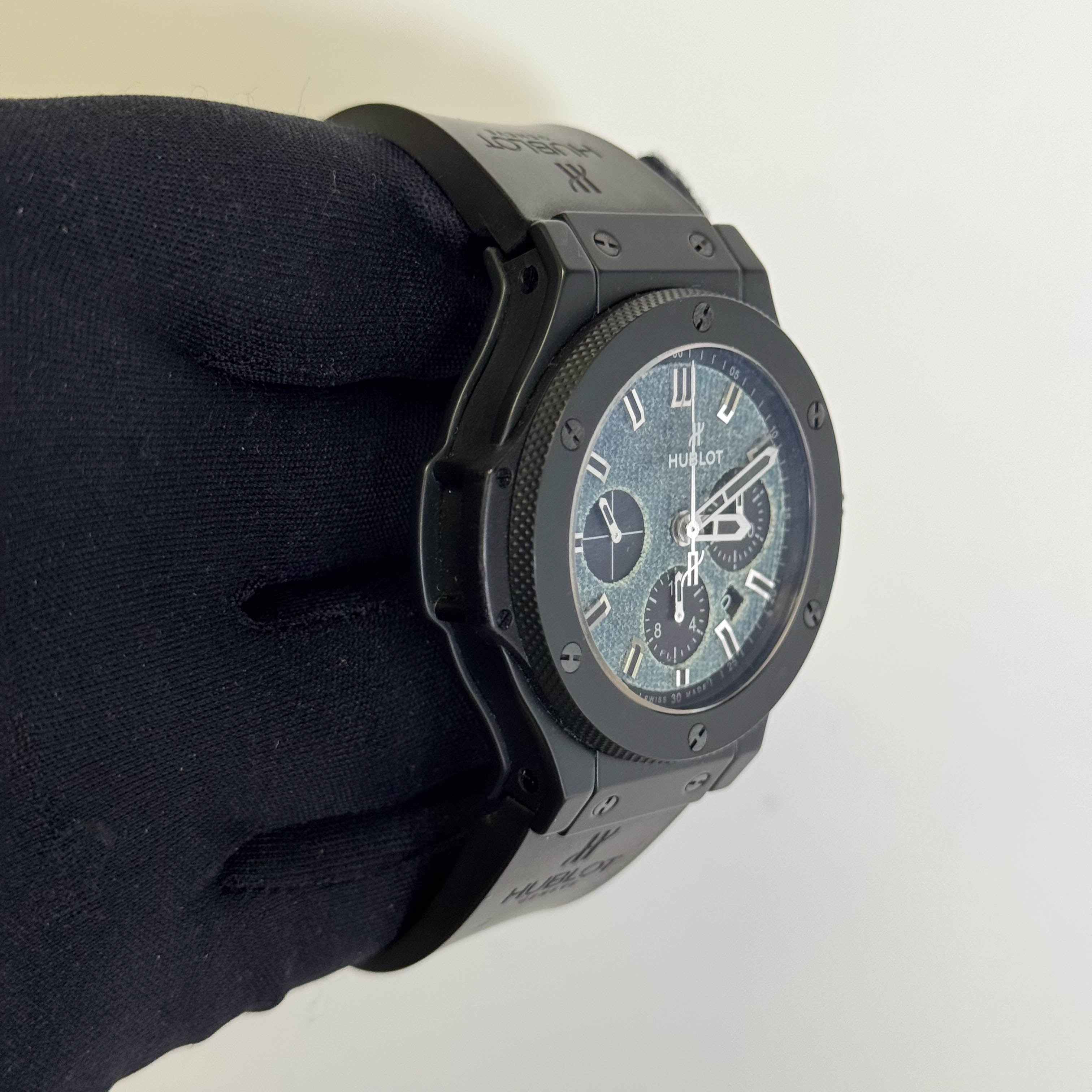 Hublot Big Bang 44mm Blue Jeans Dial Watch Ref# 301.CI.2770.NR.JEANS