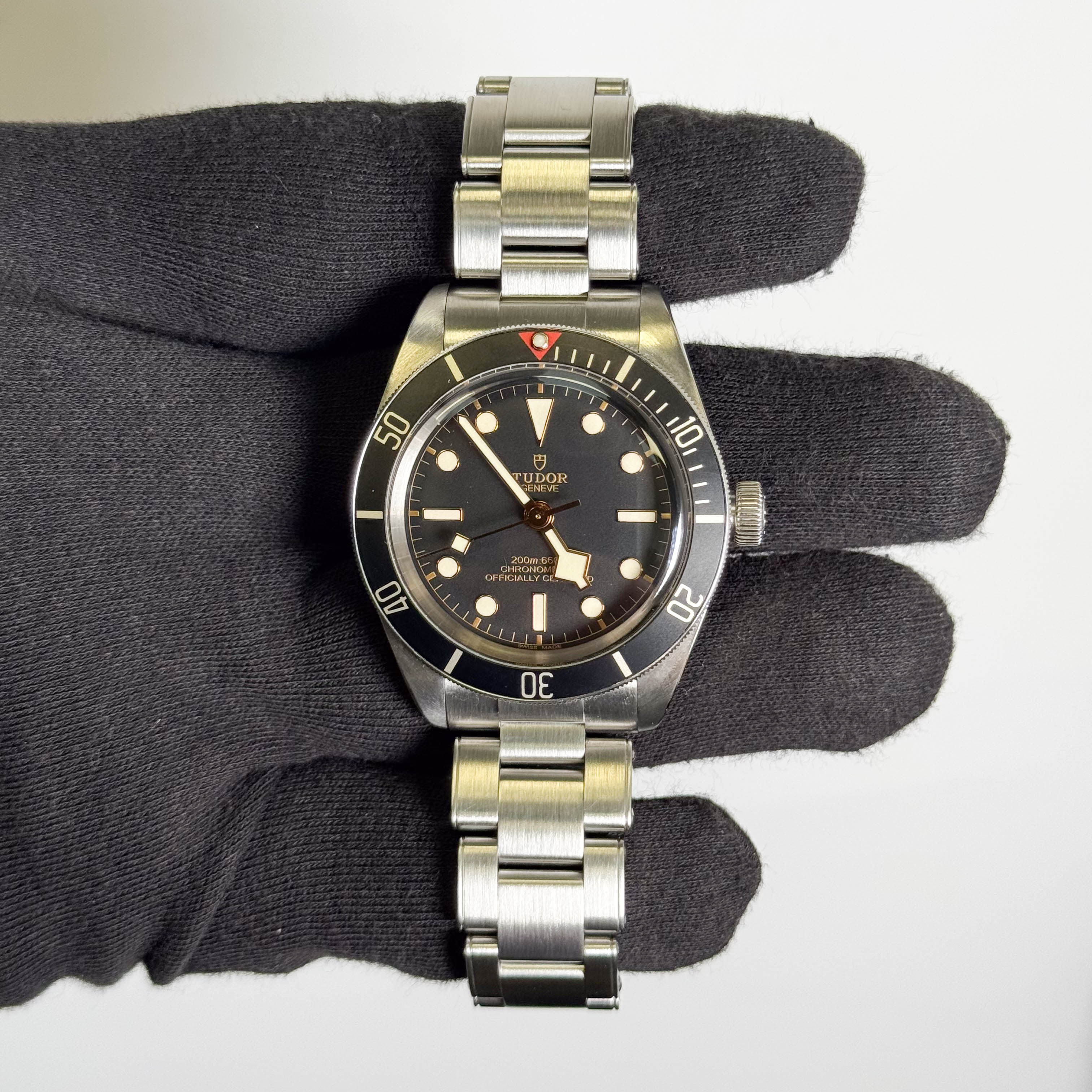 Tudor Black Bay 39mm Black Dial Watch Ref# 79030N