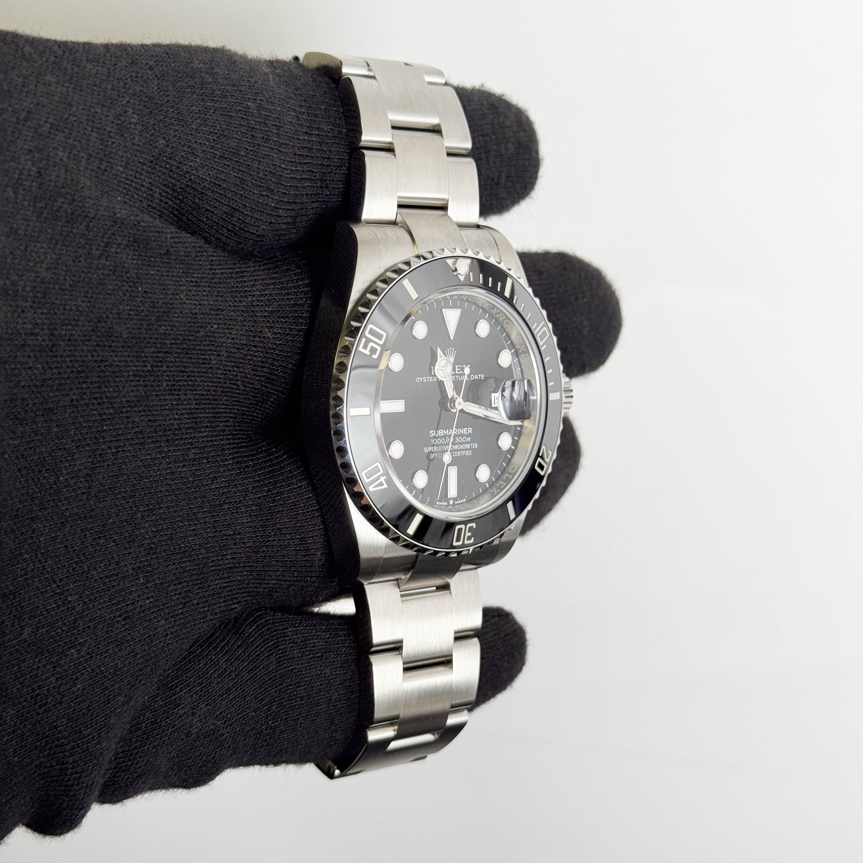 Rolex Submariner 41mm Black Dial Watch Ref# 126610LN