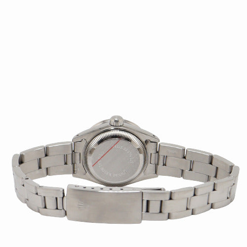 Rolex Ladies Datejust Stainless Steel 26mm Blue Dial Watch Reference# 69160 - Happy Jewelers Fine Jewelry Lifetime Warranty