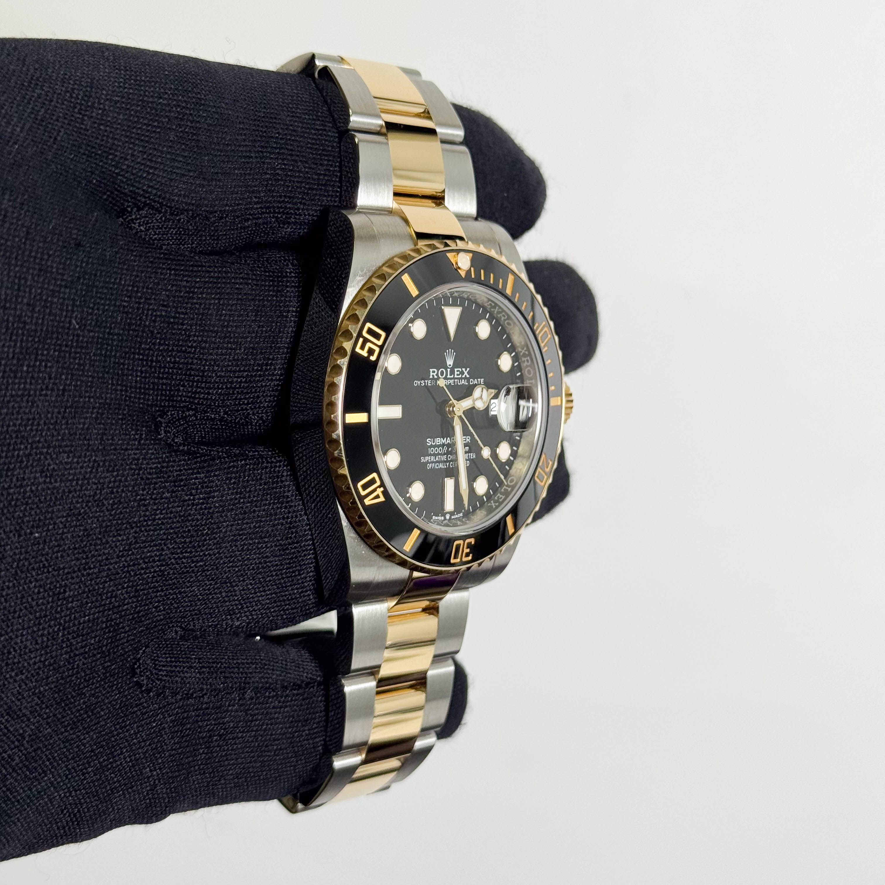 Rolex Submariner 41mm Black Dial Watch Ref# 126613LN - Happy Jewelers Fine Jewelry Lifetime Warranty