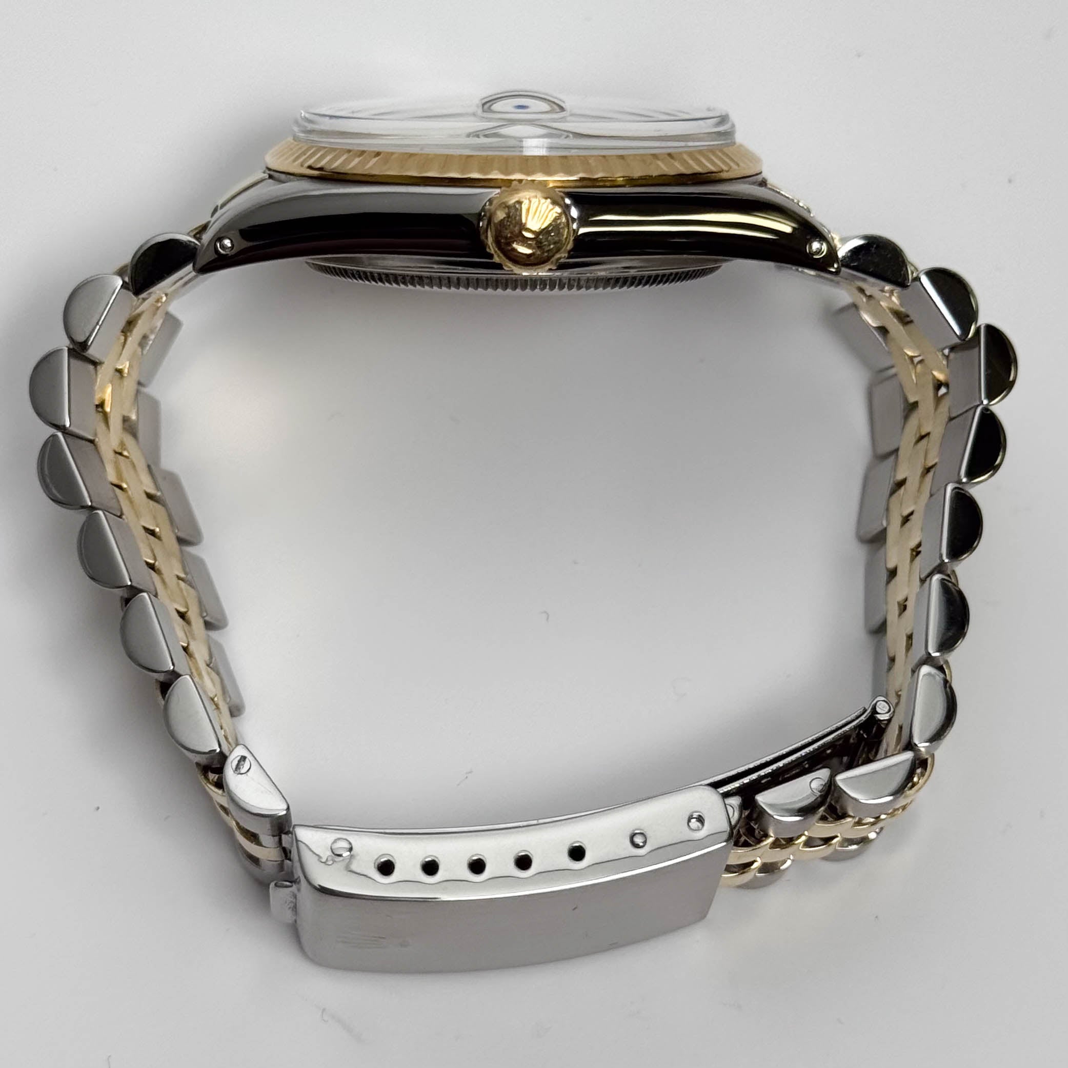 Rolex Datejust 36mm MOP Dial Watch Ref# 16013 - Happy Jewelers Fine Jewelry Lifetime Warranty