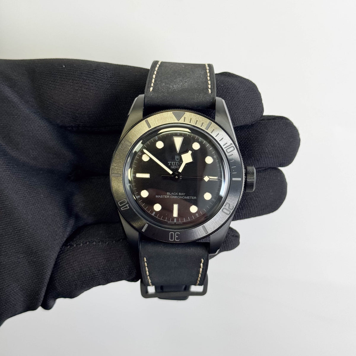 Tudor Black Bay 41mm Black Dial Watch Ref# 79210CNU - Happy Jewelers Fine Jewelry Lifetime Warranty