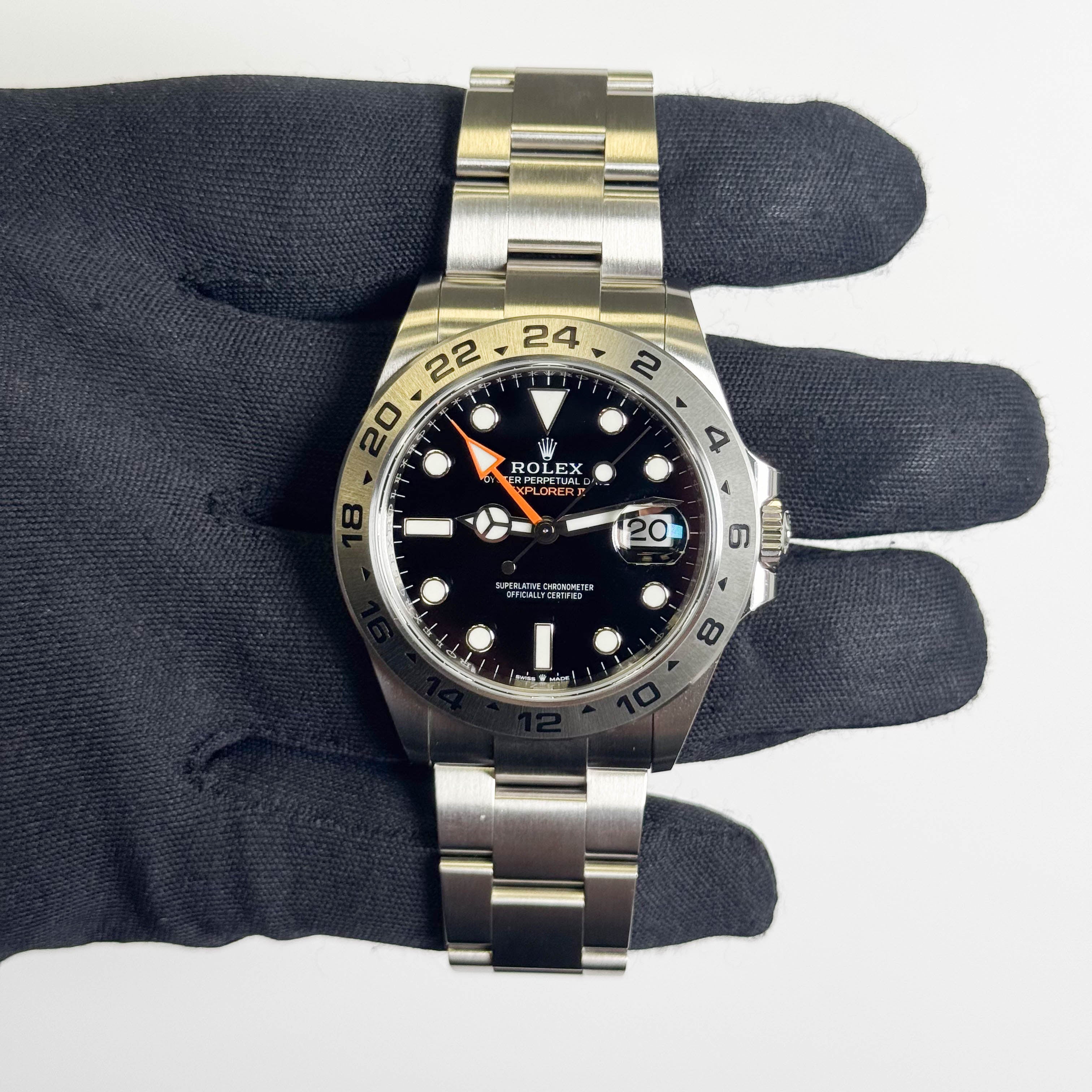 Rolex Explorer II 42mm Black Dial Watch Ref# 226570 - Happy Jewelers Fine Jewelry Lifetime Warranty