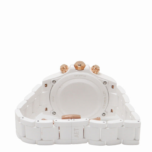 AET Remould Full Custom White Ceramic Daytona 40mm British Racing Green Chronograph Dial Watch Reference# AET Daytona - Happy Jewelers Fine Jewelry Lifetime Warranty