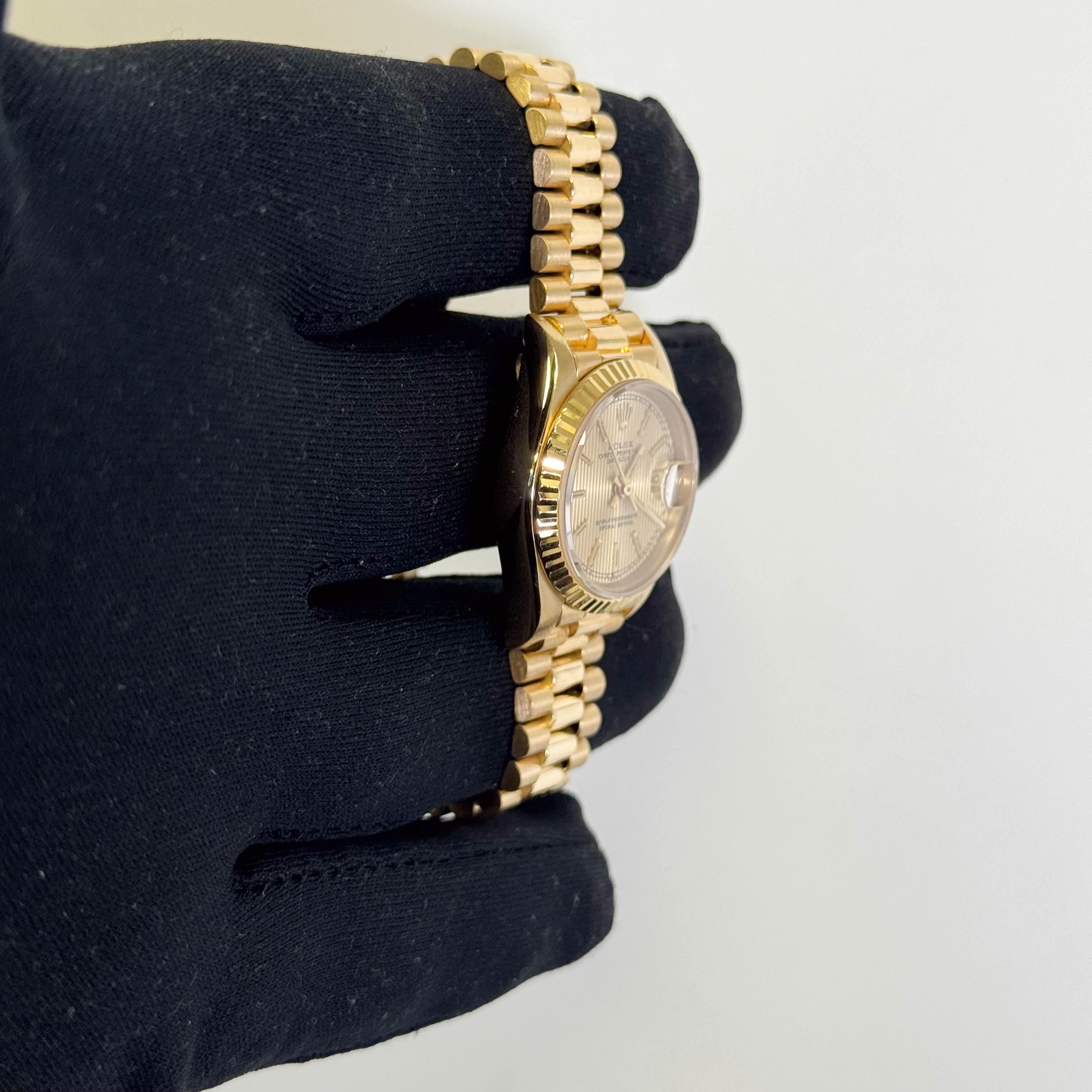 Rolex Datejust 26mm Champagne Dial Watch Ref# 69178