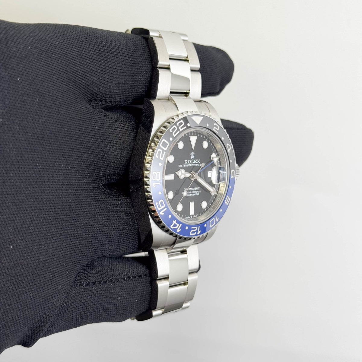 Rolex GMT-Master II "Batman" 40mm Black Dial Watch Ref# 126710BLNR - Happy Jewelers Fine Jewelry Lifetime Warranty