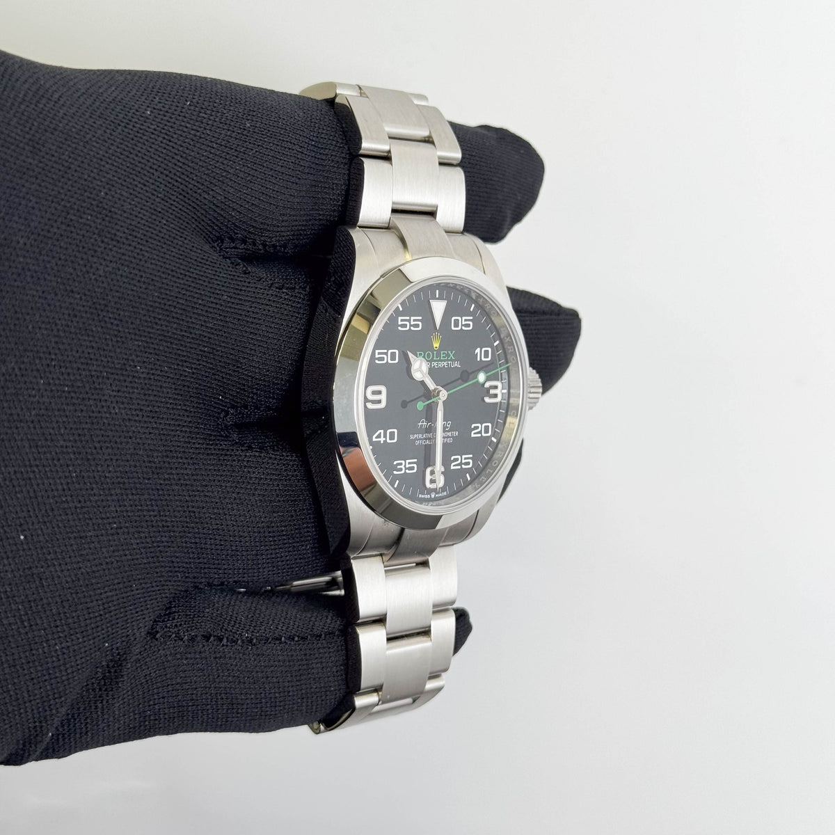Rolex Air-King 40mm Black Dial Watch Ref# 126900 - Happy Jewelers Fine Jewelry Lifetime Warranty