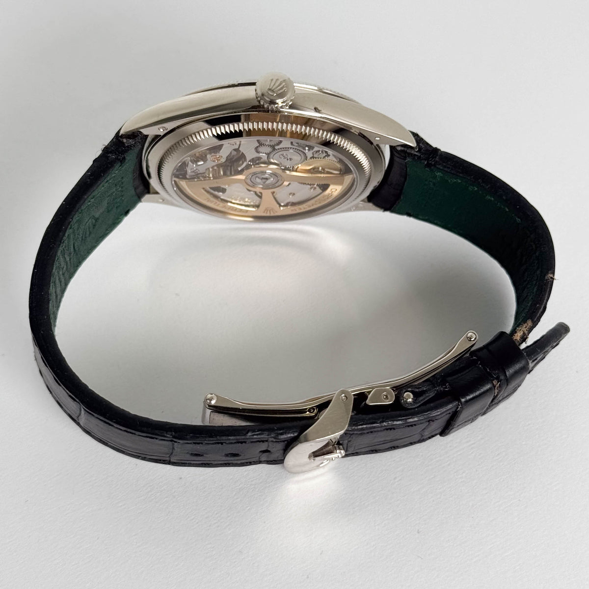 Rolex 1908 39mm Black Dial Watch Ref# 52509 - Happy Jewelers Fine Jewelry Lifetime Warranty