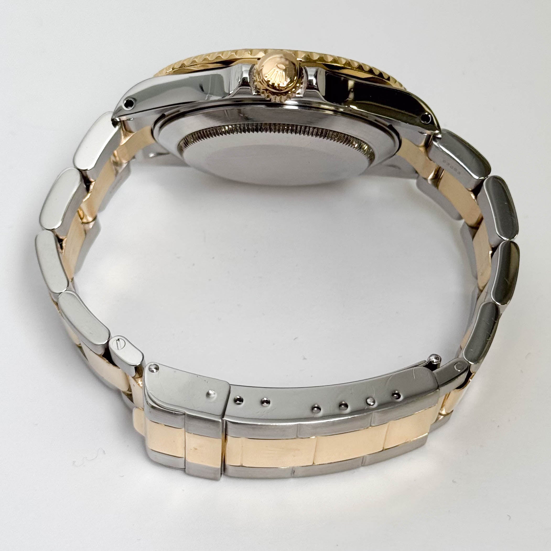 Rolex Submariner 40mm Chamapagne Serti Dial Watch Ref# 16613 - Happy Jewelers Fine Jewelry Lifetime Warranty