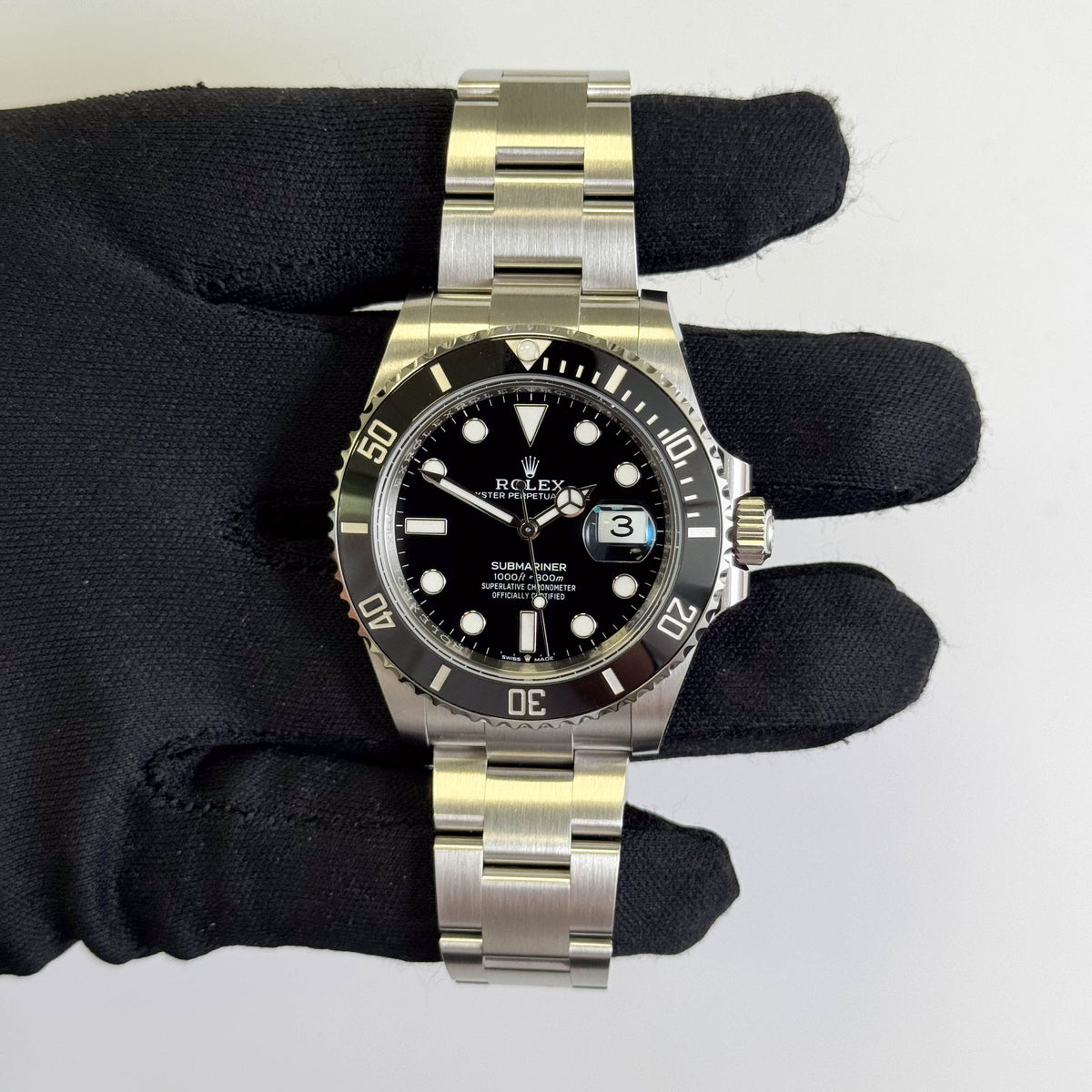 Rolex Submariner 41mm Black Dial Watch Ref# 126610LN - Happy Jewelers Fine Jewelry Lifetime Warranty