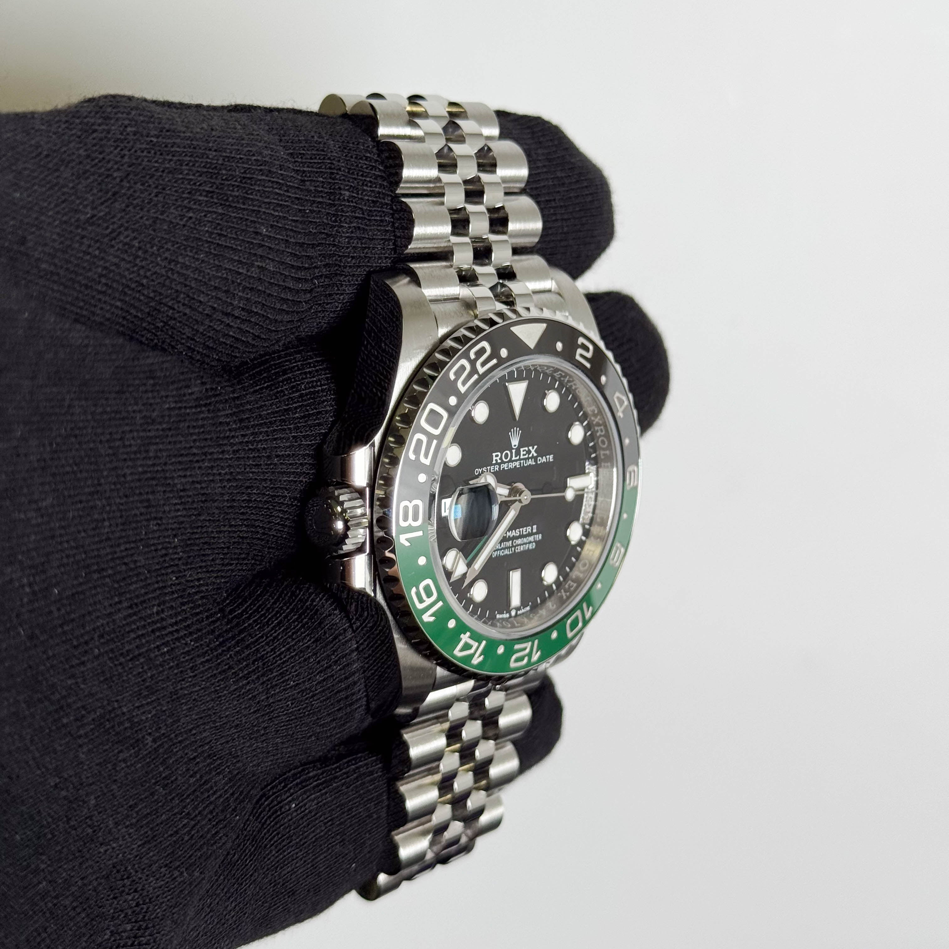 Rolex GMT-Master II 40mm Black Dial Watch Ref# 126720VTNR