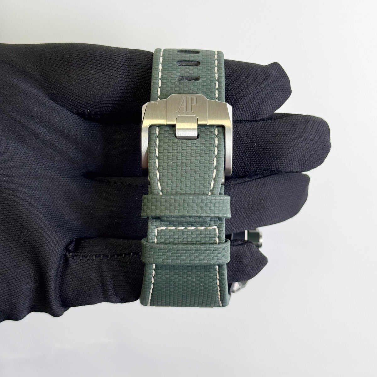 Audemars Piguet Royal Oak 43mm Green Dial Watch Ref# 26420CE.OO.A063VE.01