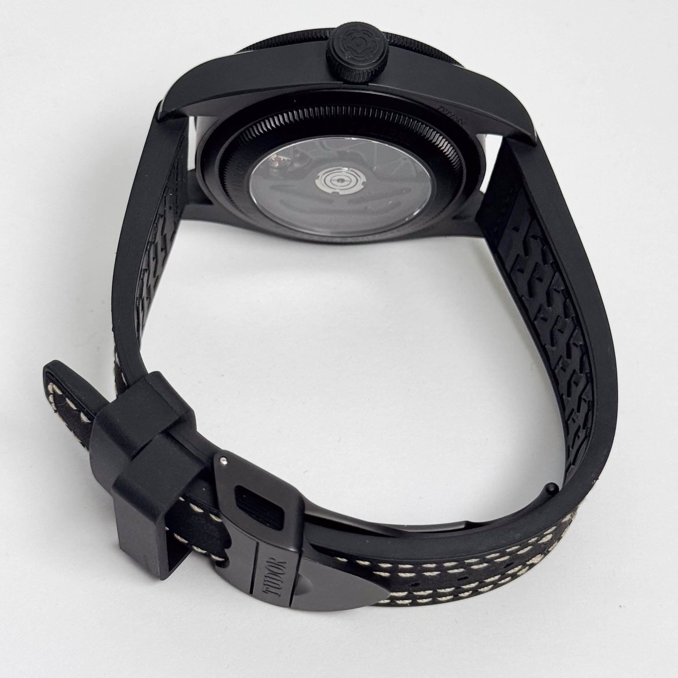 Tudor Black Bay 41mm Black Dial Watch Ref# 79210CNU-0001 - Happy Jewelers Fine Jewelry Lifetime Warranty