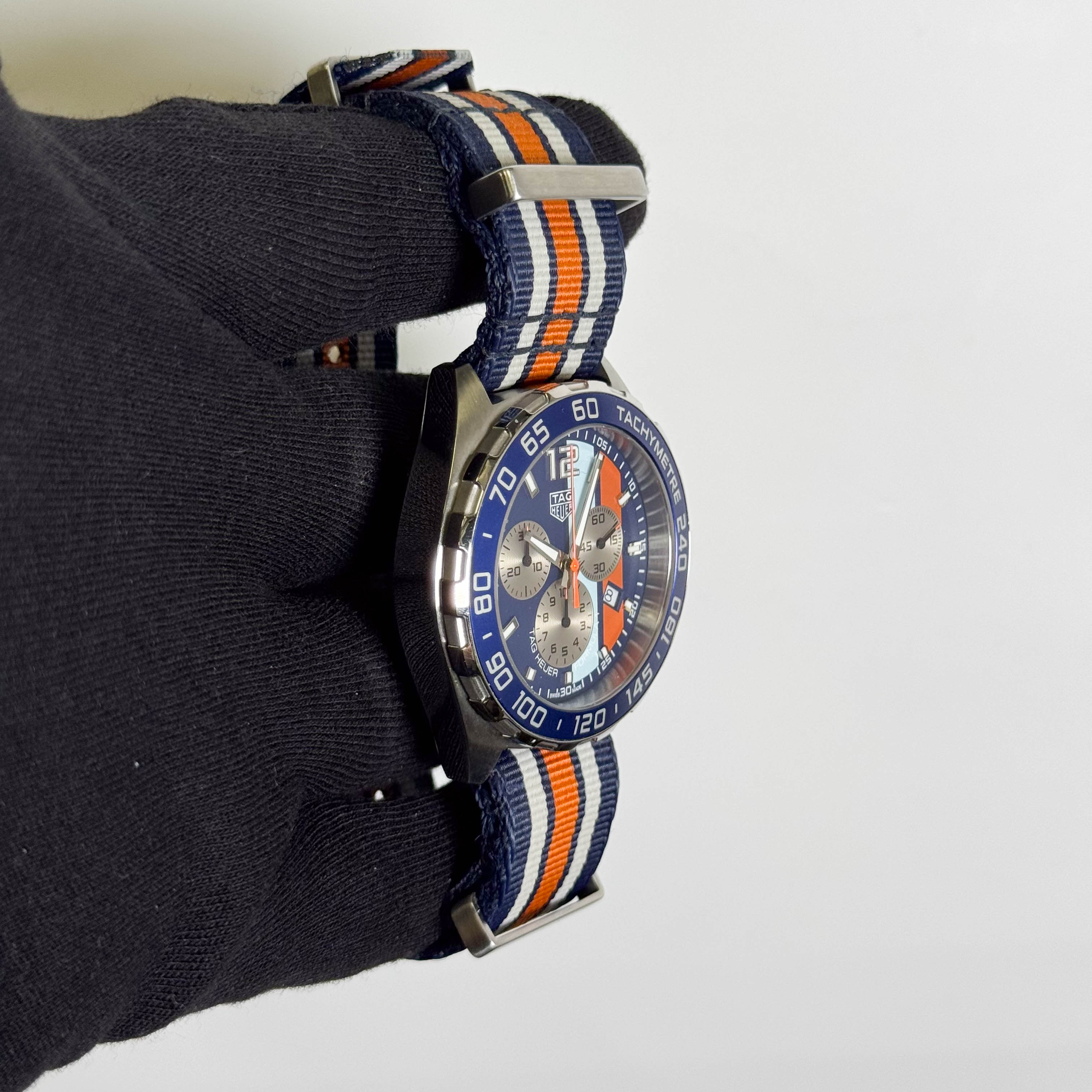 Tag Heuer Formula 1 43mm Blue Dial Watch Ref# CAZ1014.FC8196