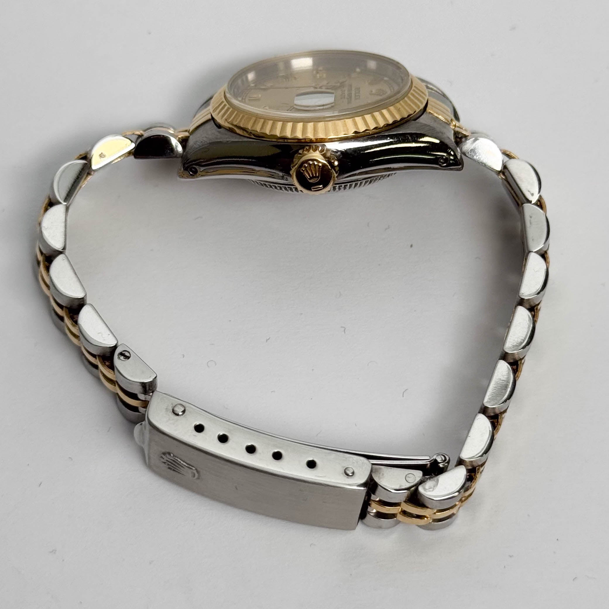 Rolex Datejust 26mm Champagne Dial Watch Ref# 69173