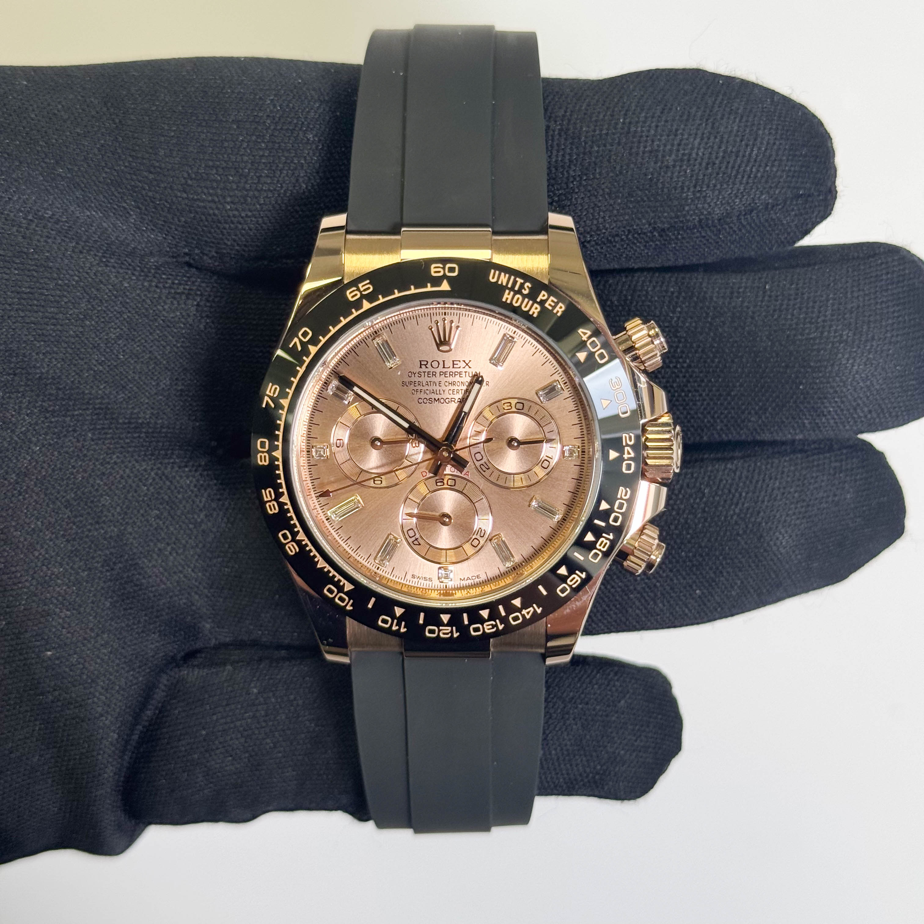 Rolex Daytona 40mm Sundust Dial Watch Ref# 116515LN - Happy Jewelers Fine Jewelry Lifetime Warranty