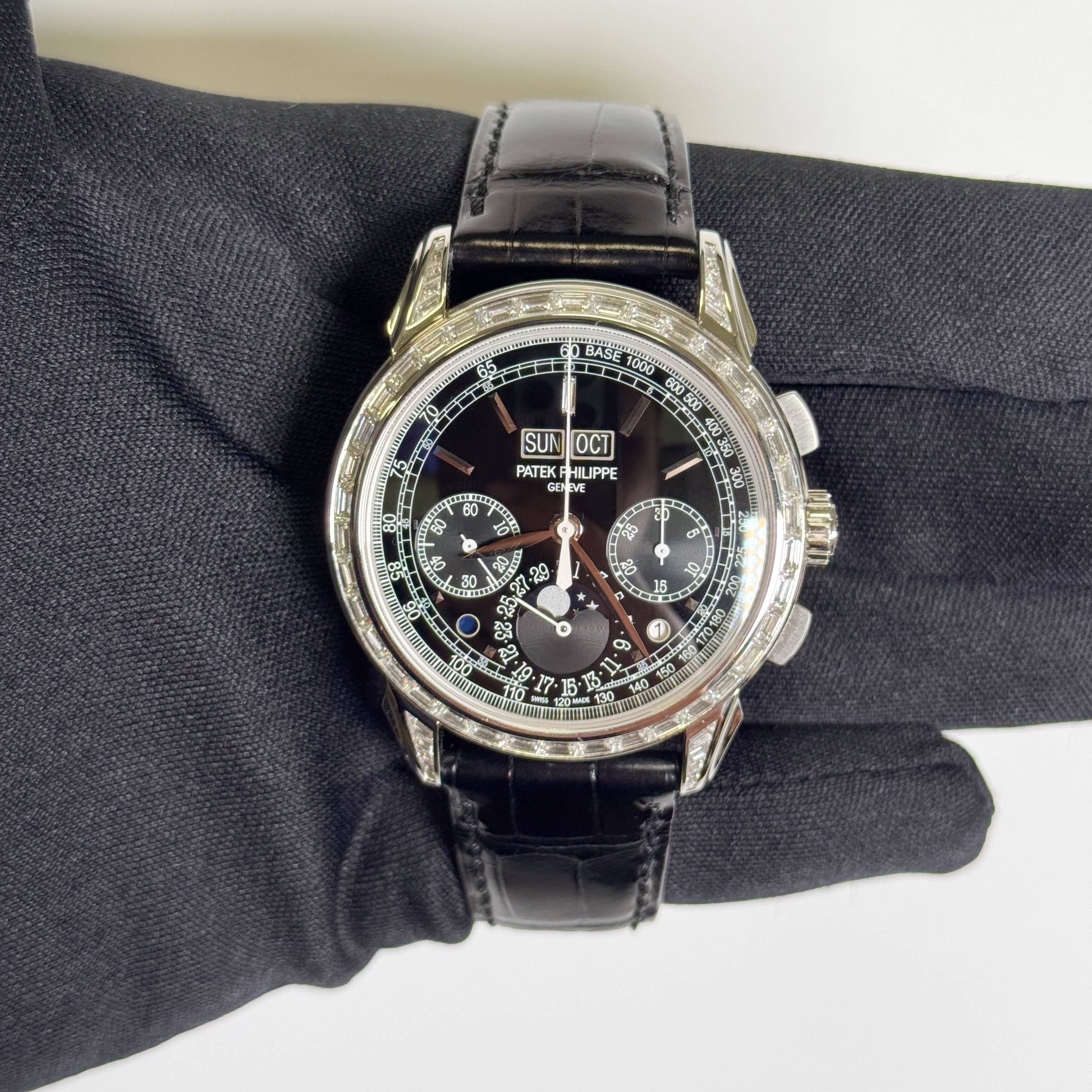 Patek Philippe Grand Complications 41mm Black Dial Watch Ref# 5271P-001