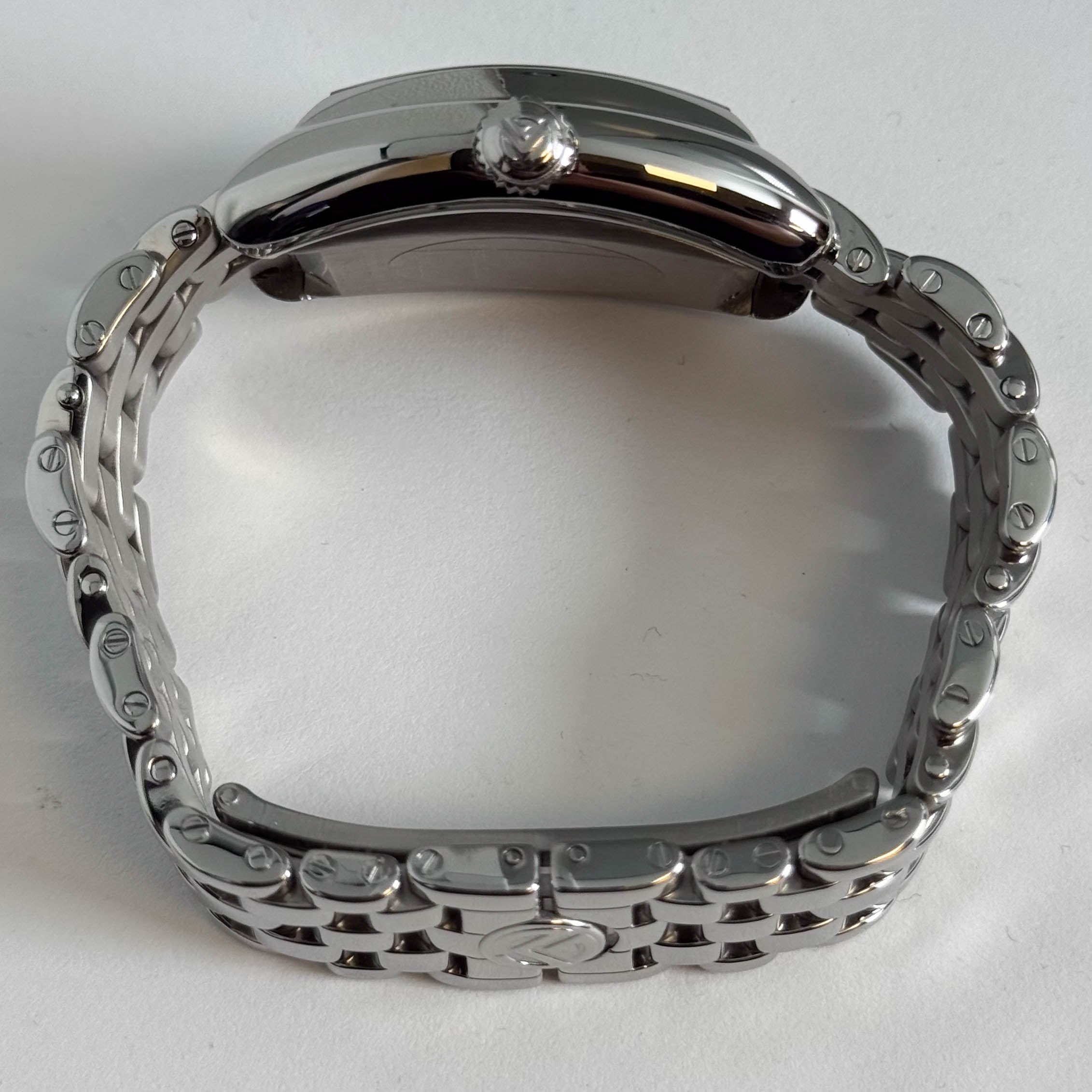 Franck Muller Conquistador 28mm Silver Dial Ref# 8005LQZ