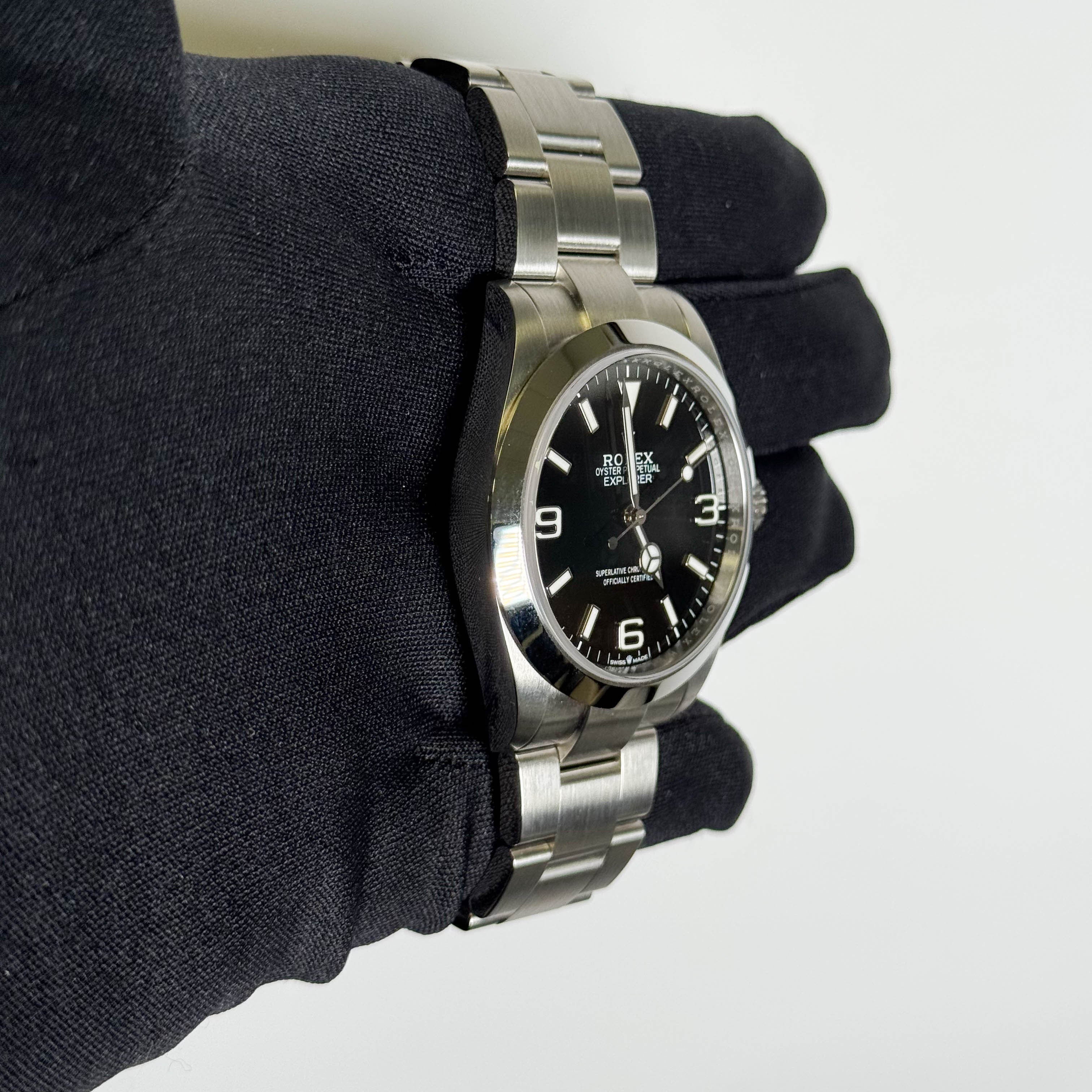 Rolex Explorer 40mm Black Dial Watch Ref# 224270 - Happy Jewelers Fine Jewelry Lifetime Warranty